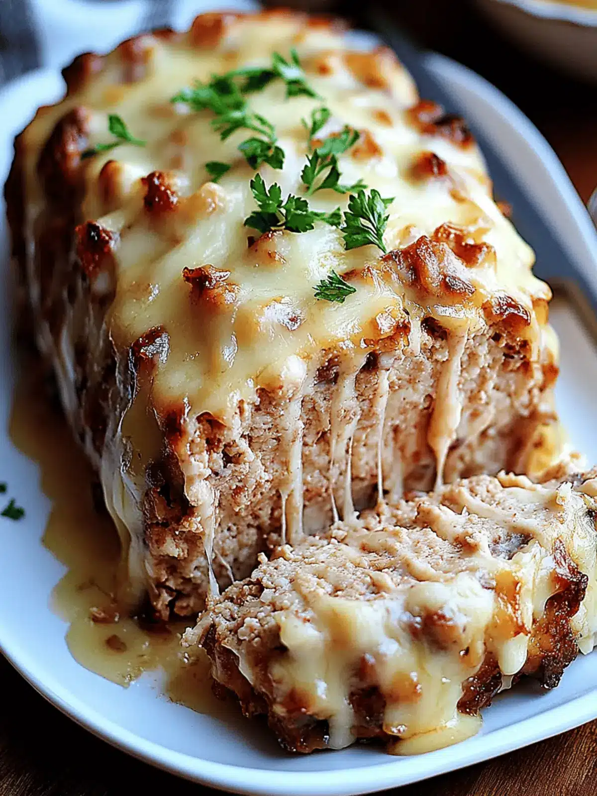 Chicken Cordon Bleu Meatloaf