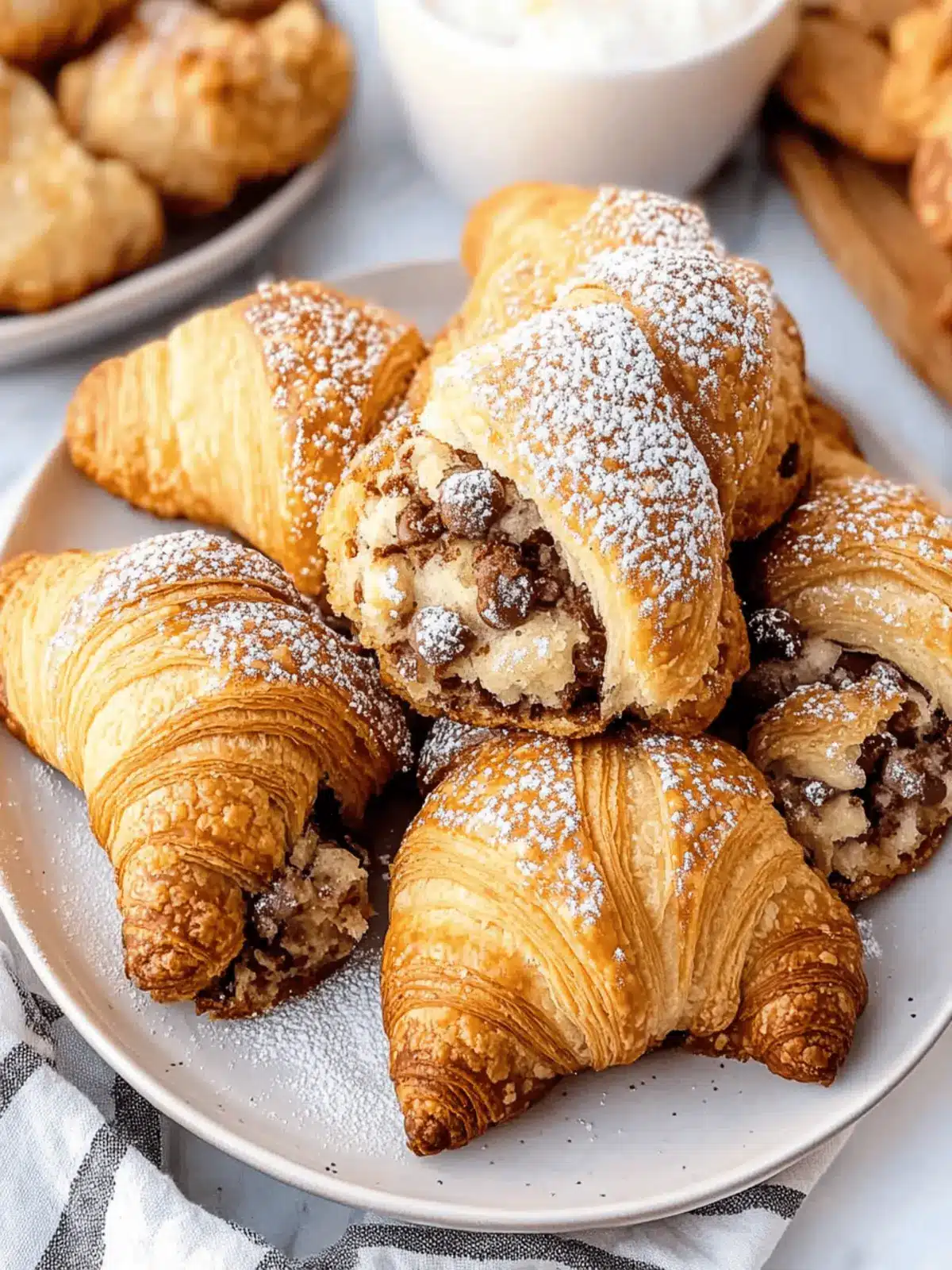 TikTok Cookie Croissants