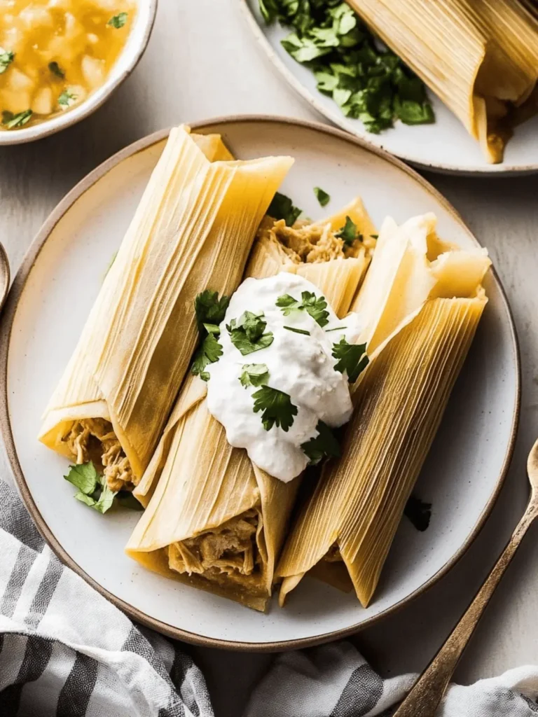 Chicken Tamales