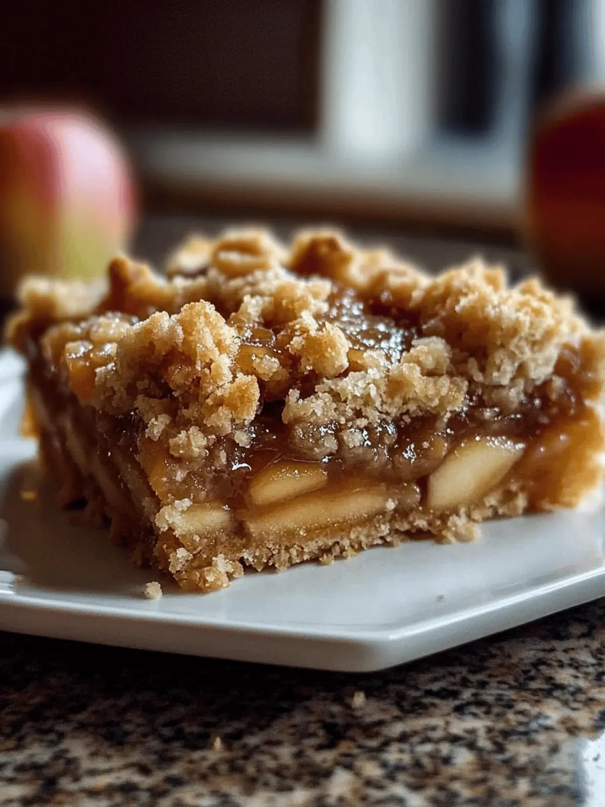 Salted Caramel Apple Crumble Bars That Scream Fall Comfort 2 Salted Caramel Apple Crumble Bars