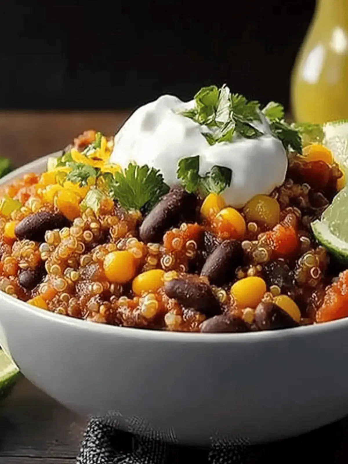 Cozy Up with Slow-Cooker Quinoa Chili for a Healthy Feast 2 Slow-Cooker Quinoa Chili