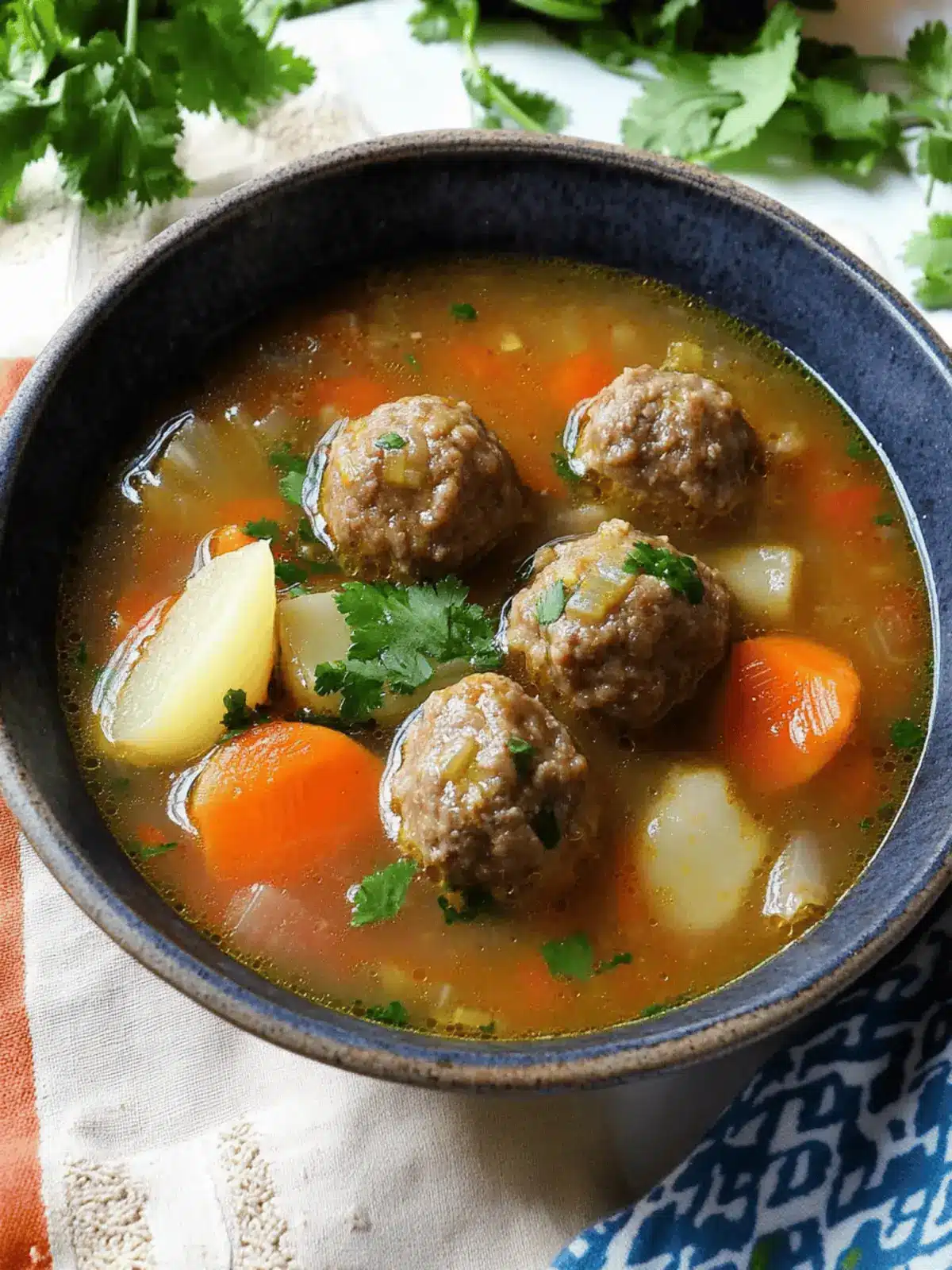 Comforting Caldo de Albóndigas: Your New Favorite Soup Recipe 3 Caldo de Albóndigas (Mexican Meatball Soup)