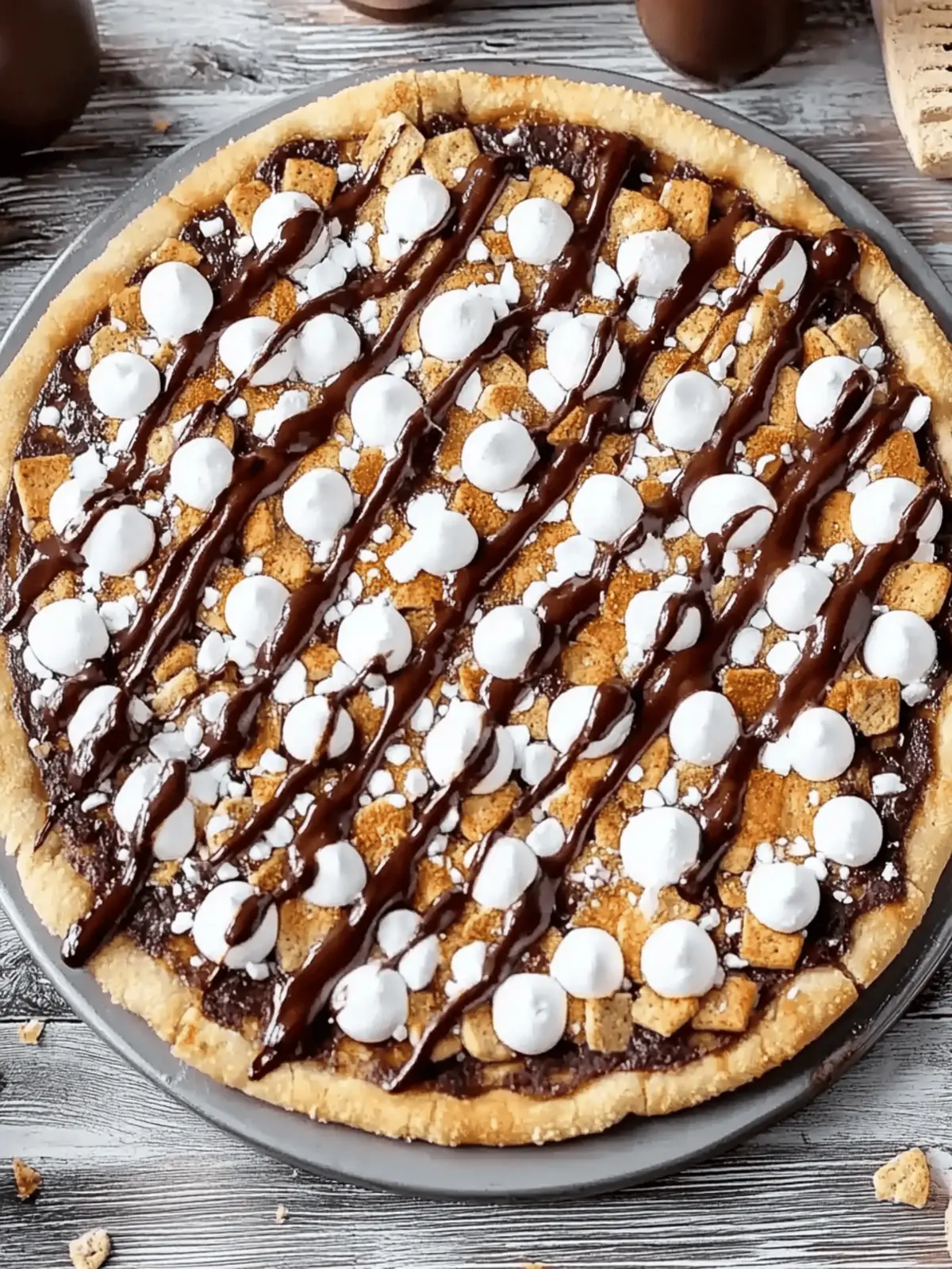 Sweet S’mores Pizza: Your Family's New Favorite Dessert Delight 2 Sweet S’mores Pizza