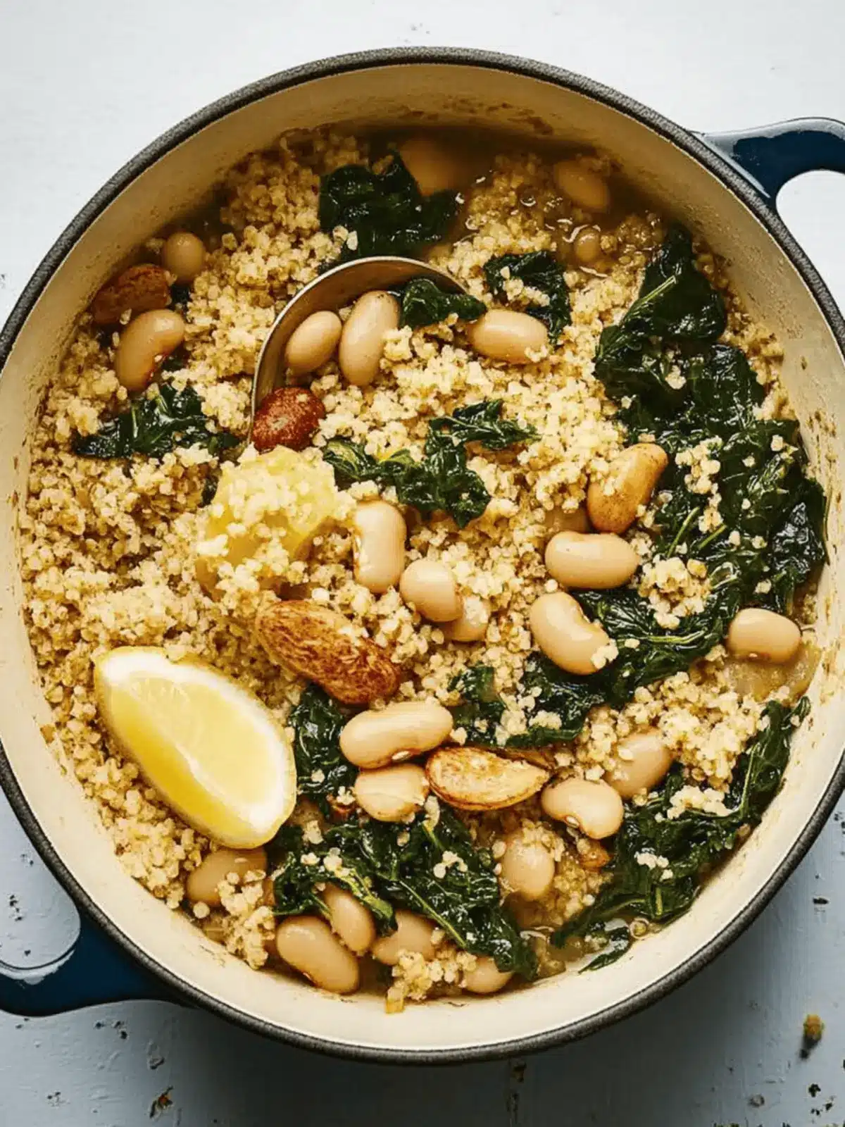 One-Pot Beans, Greens and Grains