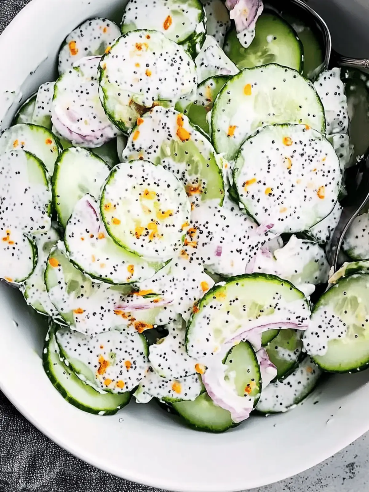 Cucumber Everything Bagel Salad