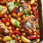 Chicken and Chickpea Tray Bake