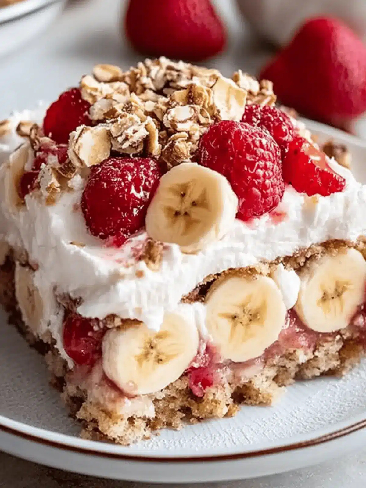 Banana Split Dump Cake