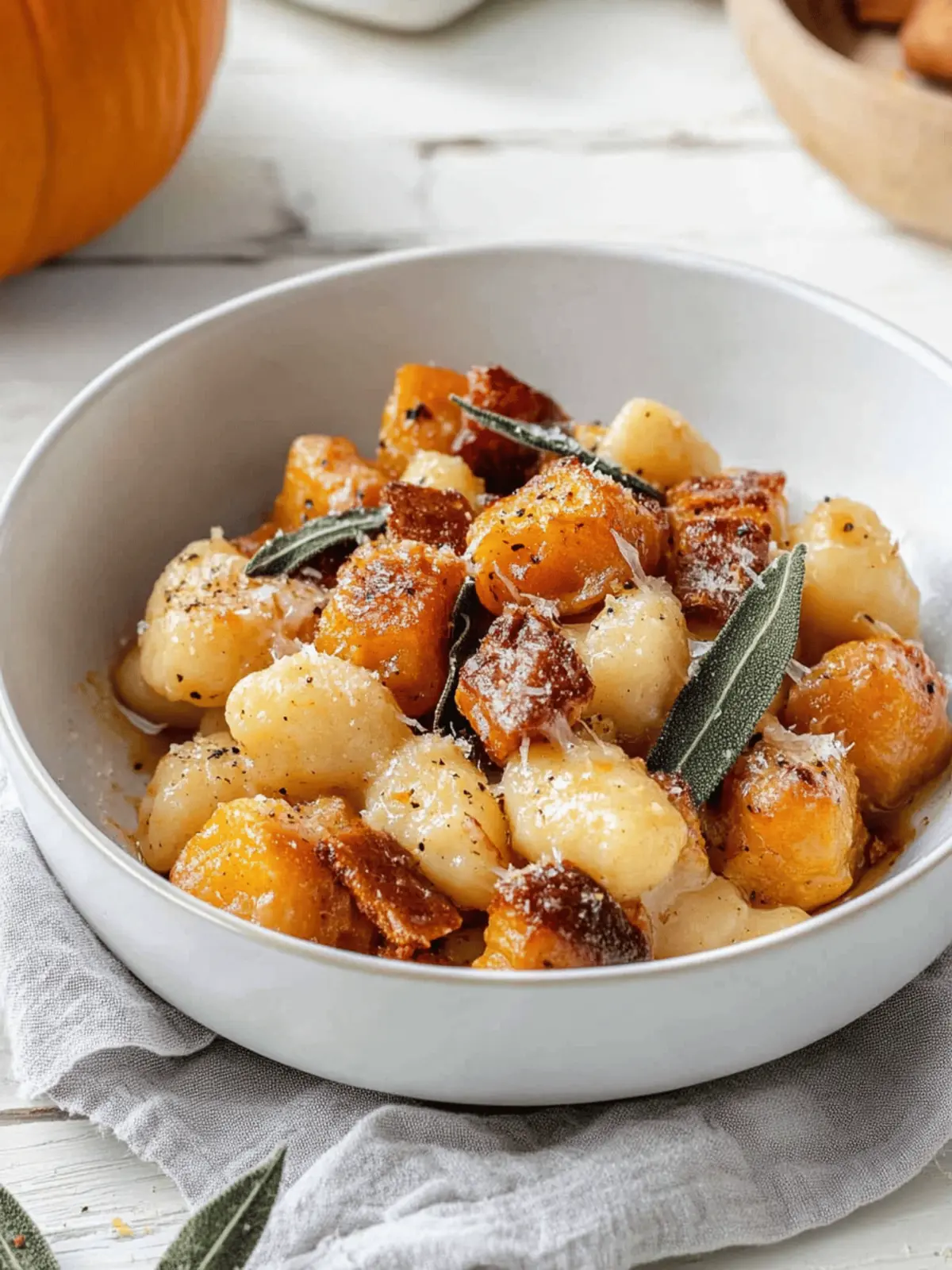 Air Fryer Pumpkin Gnocchi Bake for Cozy Autumn Comfort 3 Air Fryer Pumpkin Gnocchi Bake