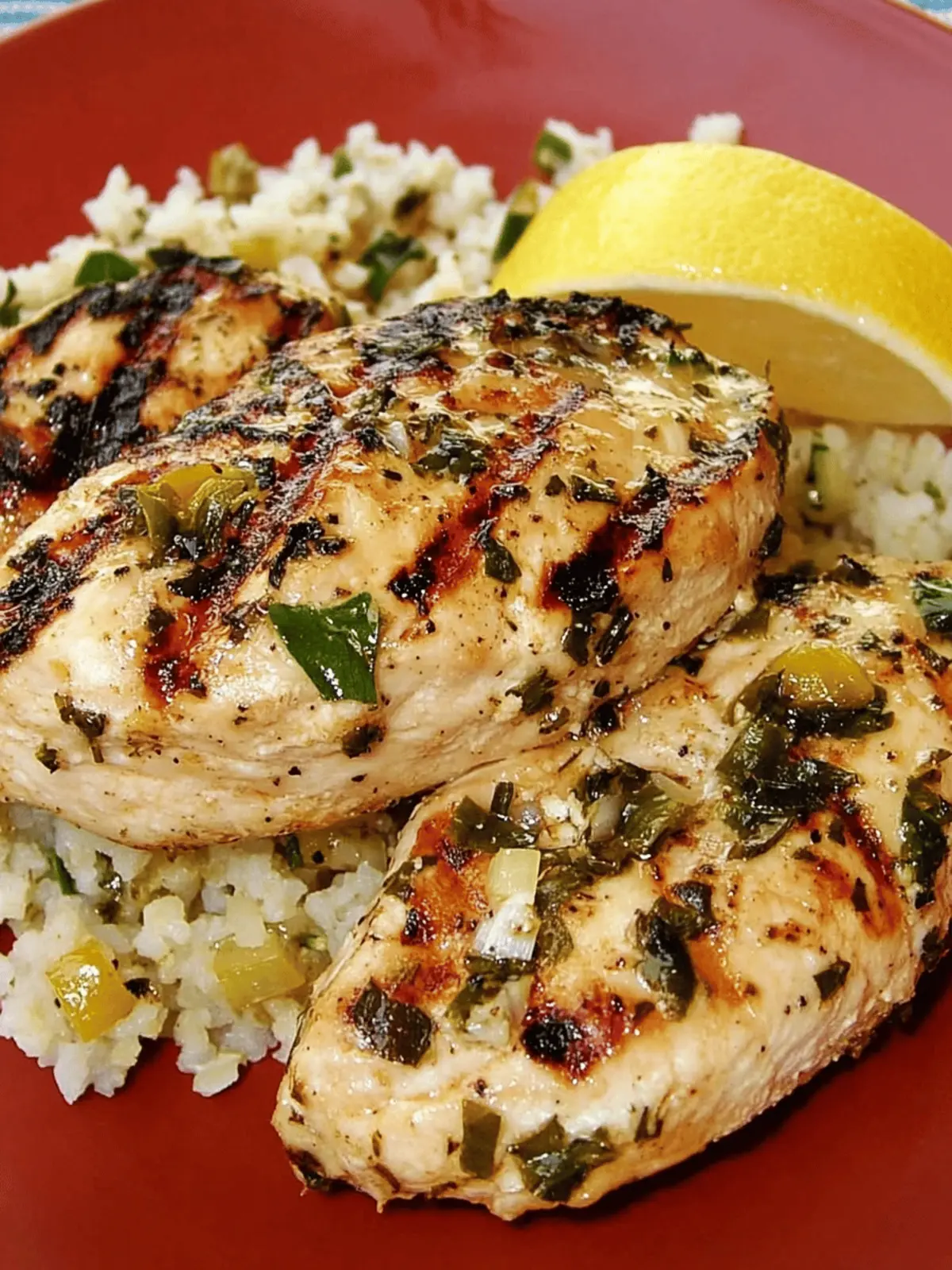 Greek Grilled Chicken Breasts