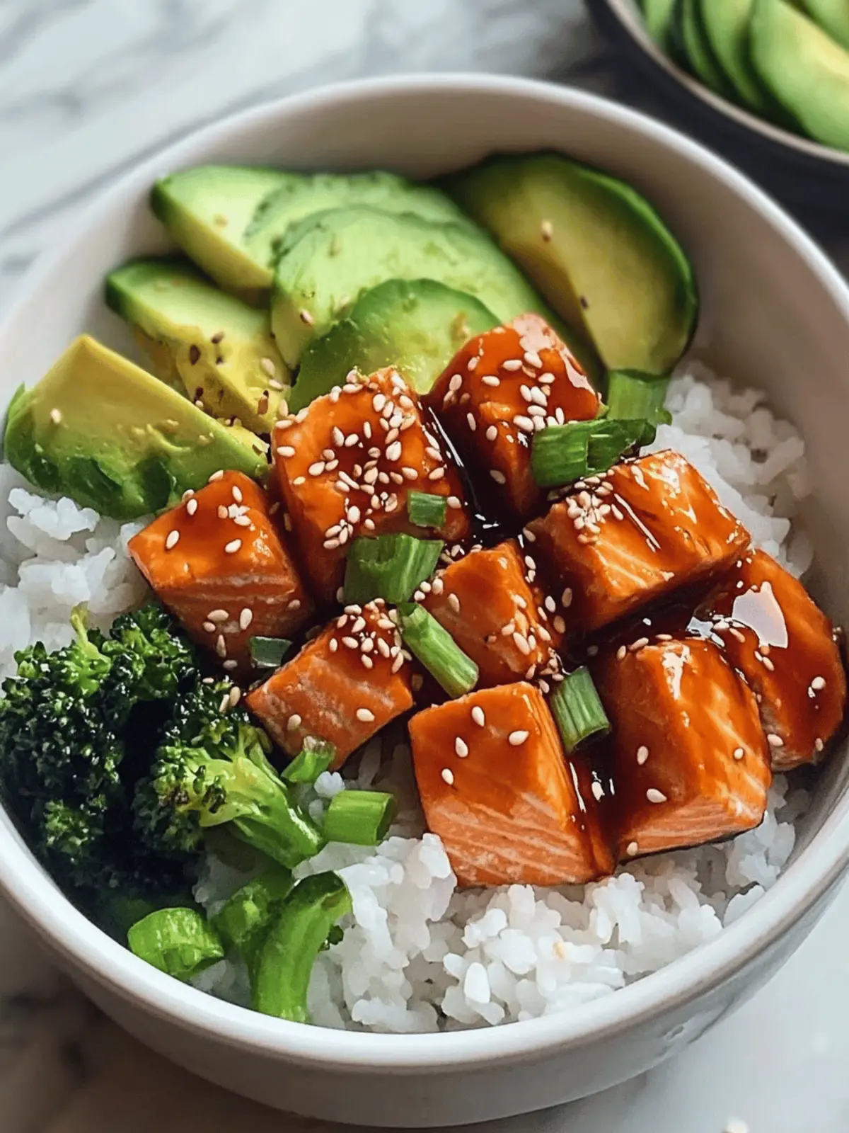 Teriyaki Salmon Bowls