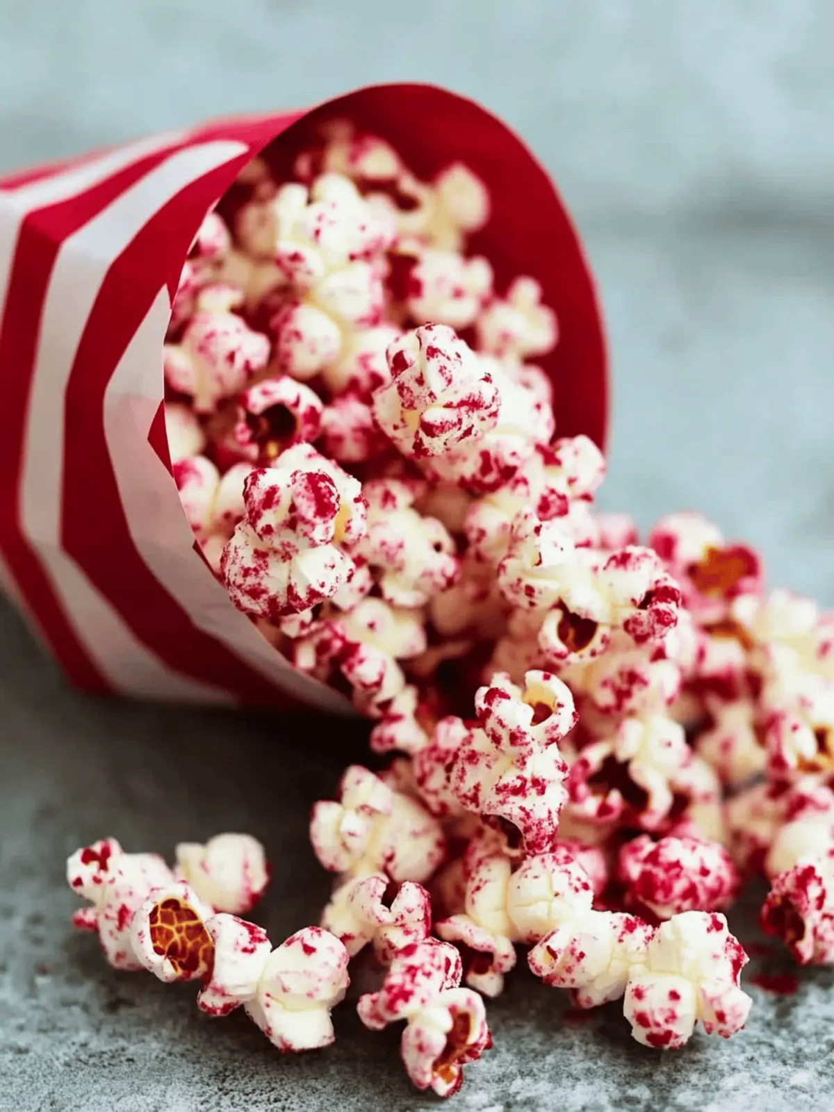 Bloody Red Velvet Popcorn