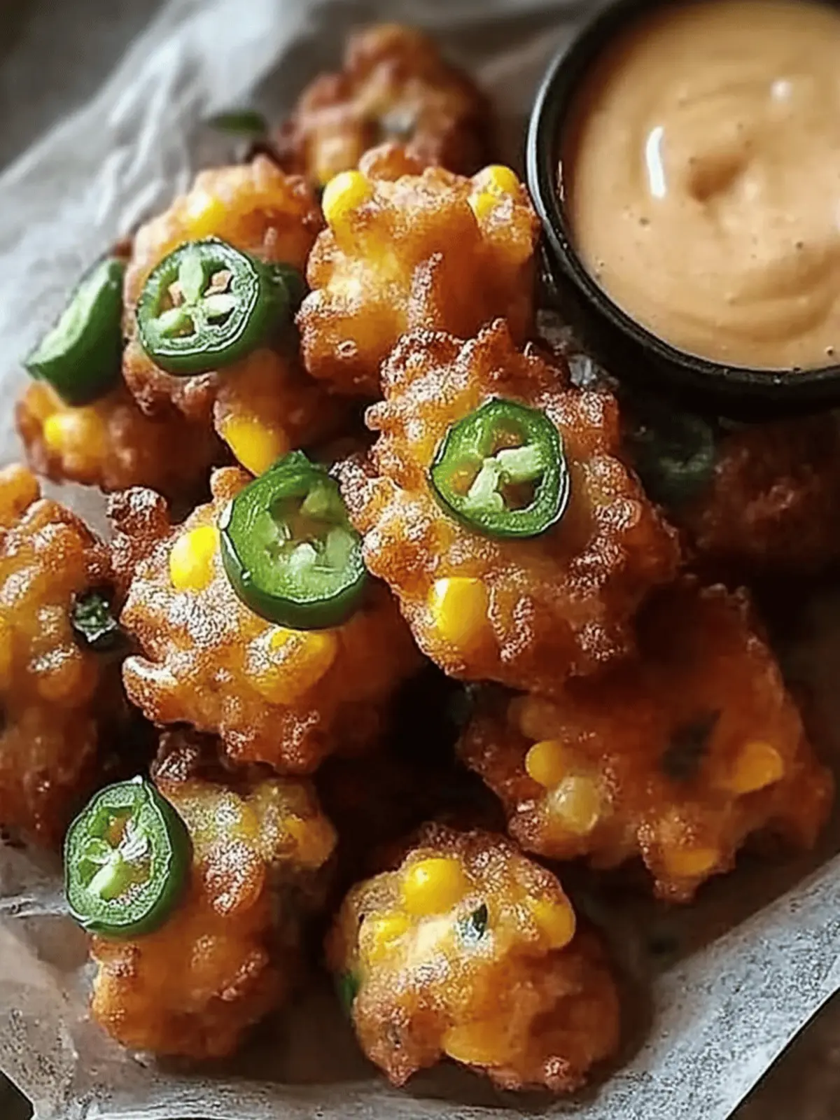 Crispy Jalapeño Corn Fritters for the Perfect Game Day Snack 4 Jalapeño Corn Fritters