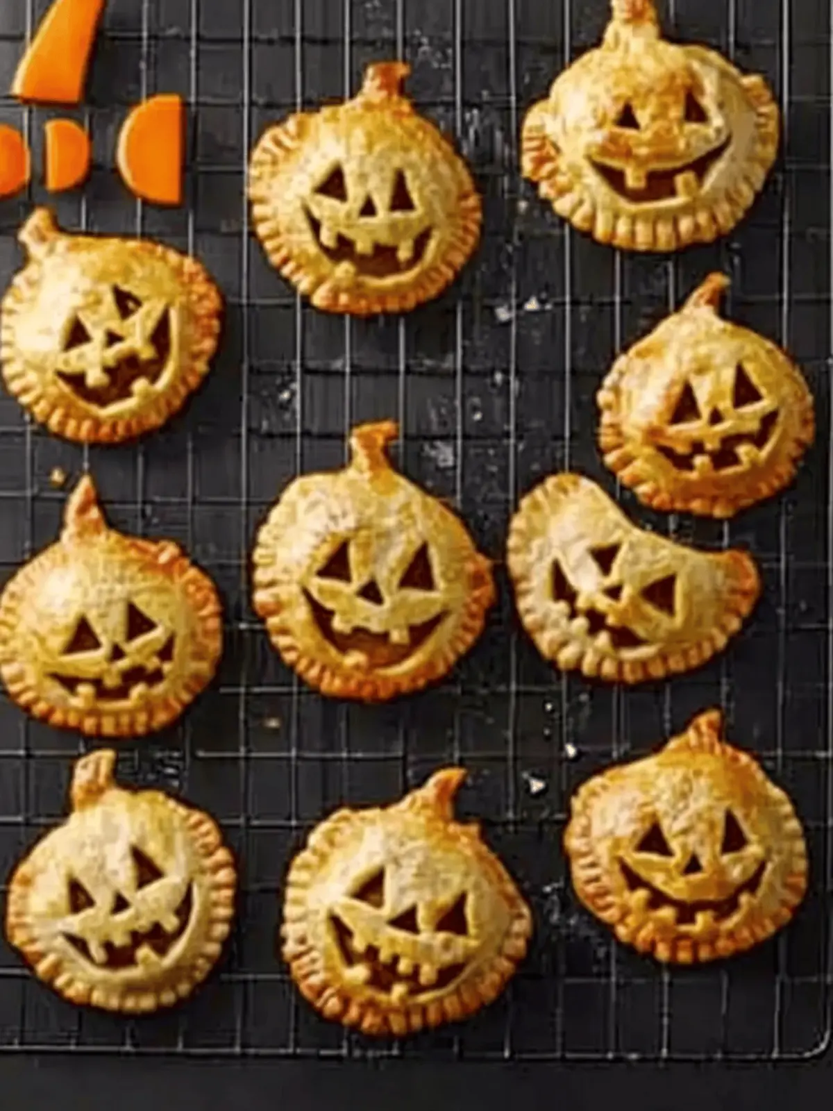 Jack-o’-Lantern Empanadas