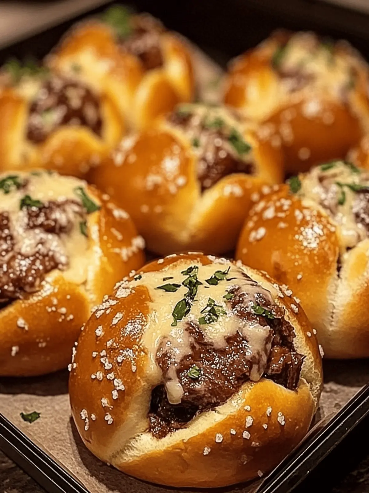 Smoked Brisket and Beer Cheese Pretzel Bombs: Ultimate Game Day Bite 5 Smoked Brisket and Beer Cheese Pretzel Bombs