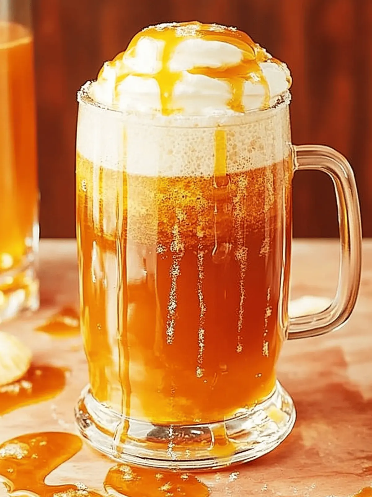 Boozy Butterbeer Punch