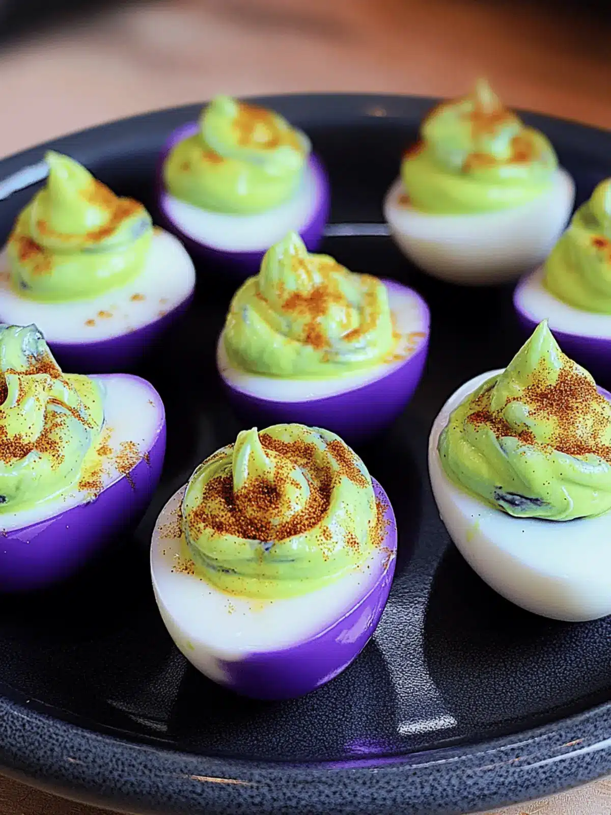 Spooky Halloween Deviled Eggs That Delight Everyone! 2 Halloween Deviled Eggs