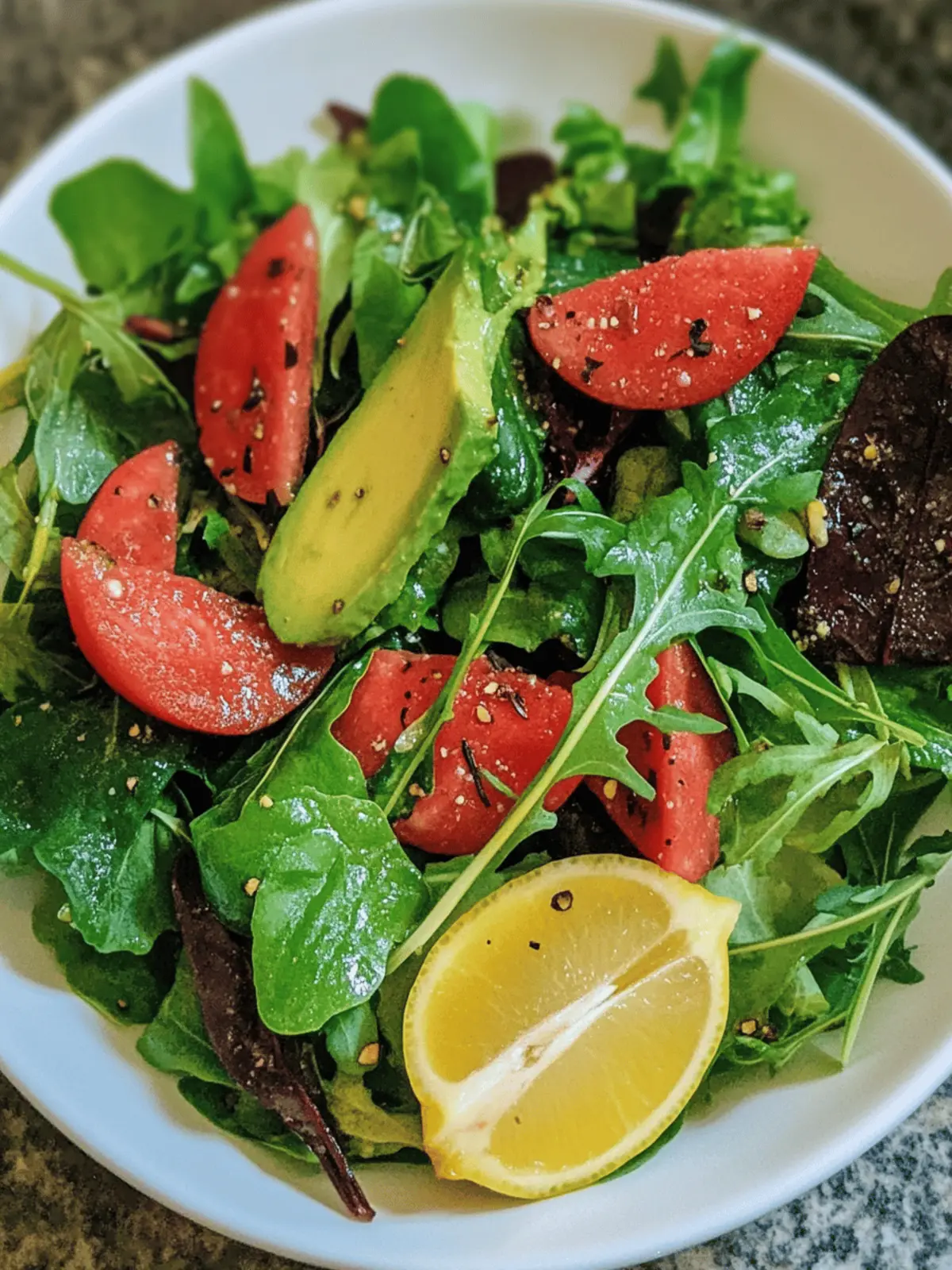 Native American wild greens salad
