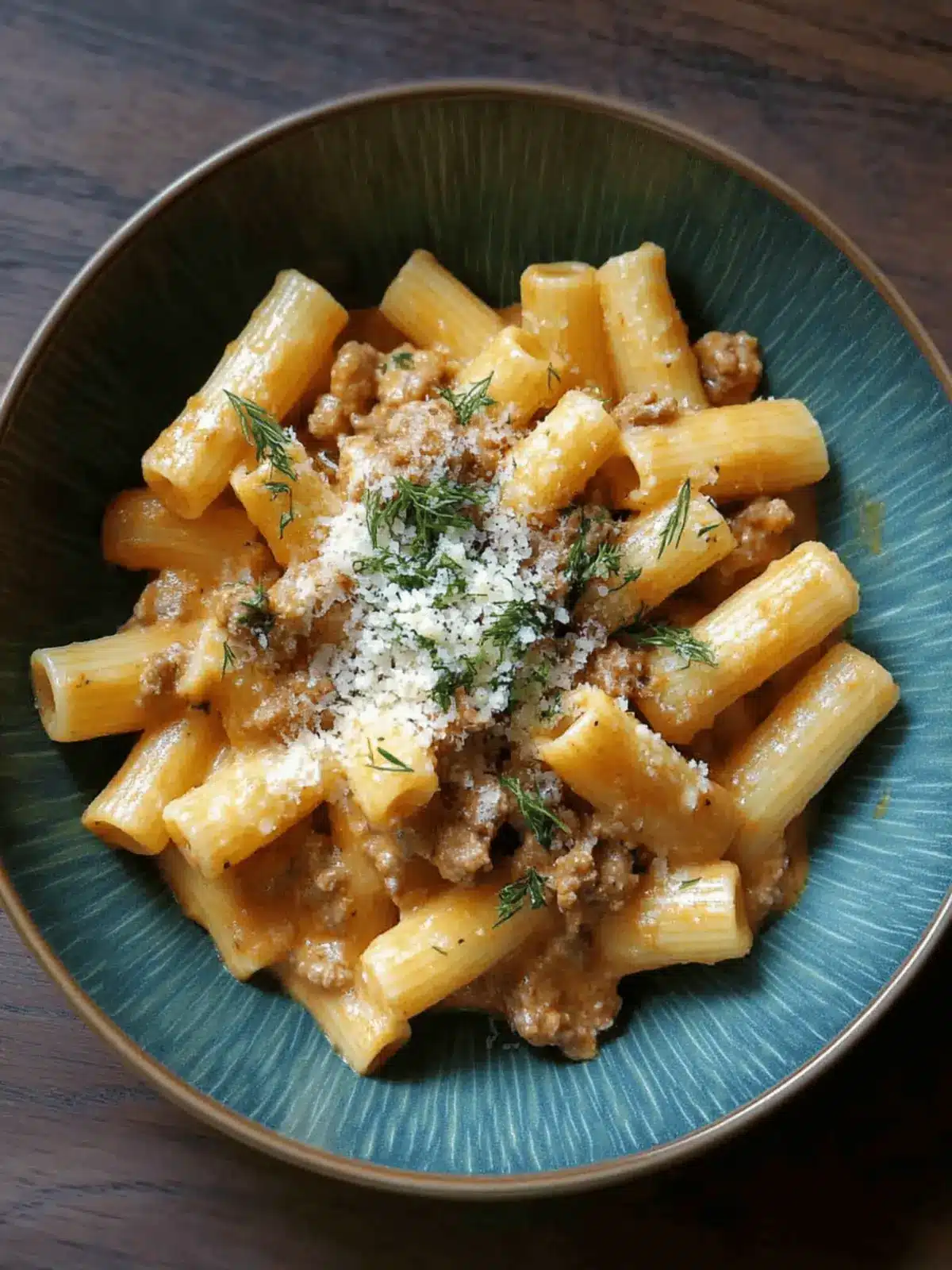 Rigatoni with Sausage and Fennel