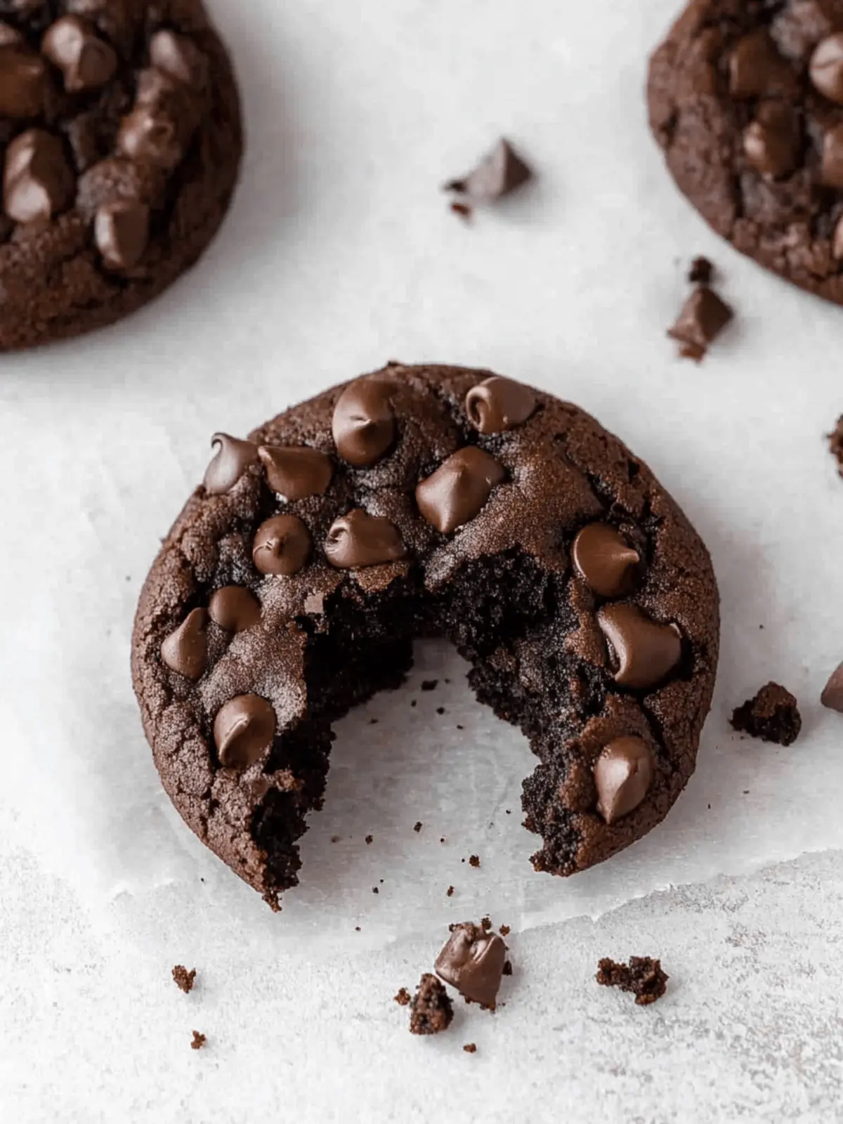 Crumbl Dark Dream Cookies