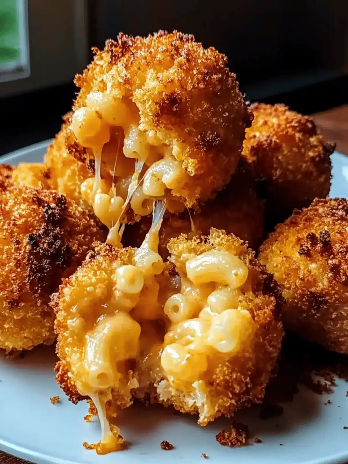 Air Fryer Mac and Cheese Balls