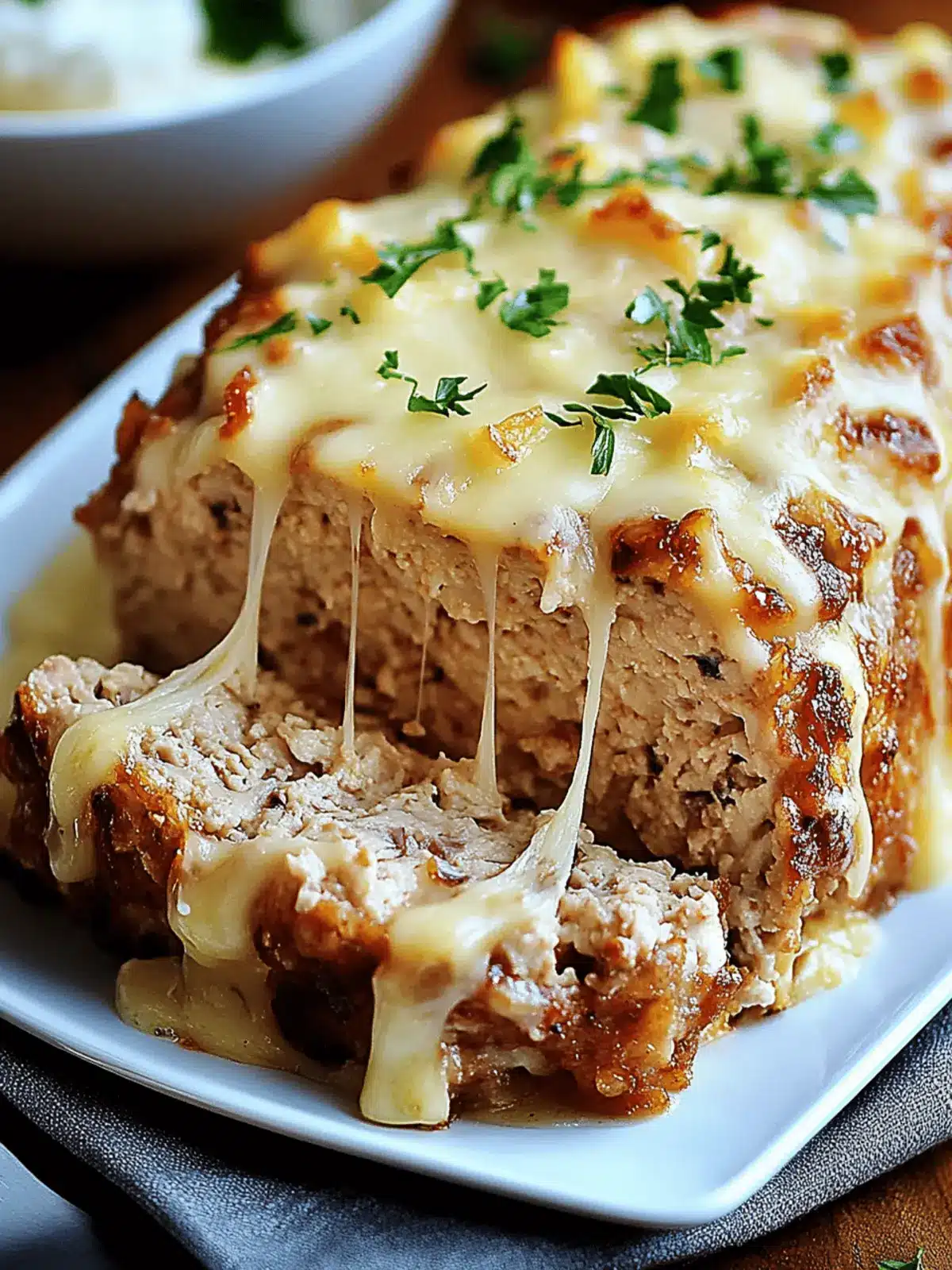 Chicken Cordon Bleu Meatloaf