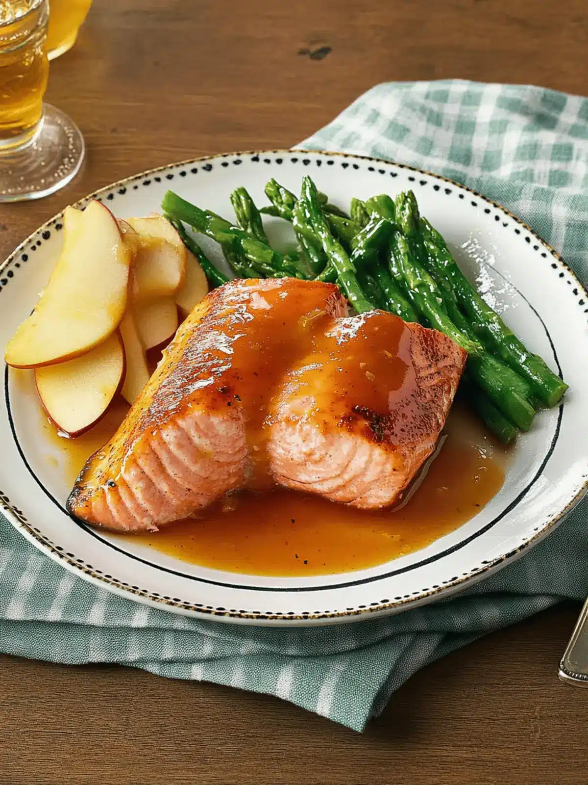 Apple Cider-Glazed Salmon