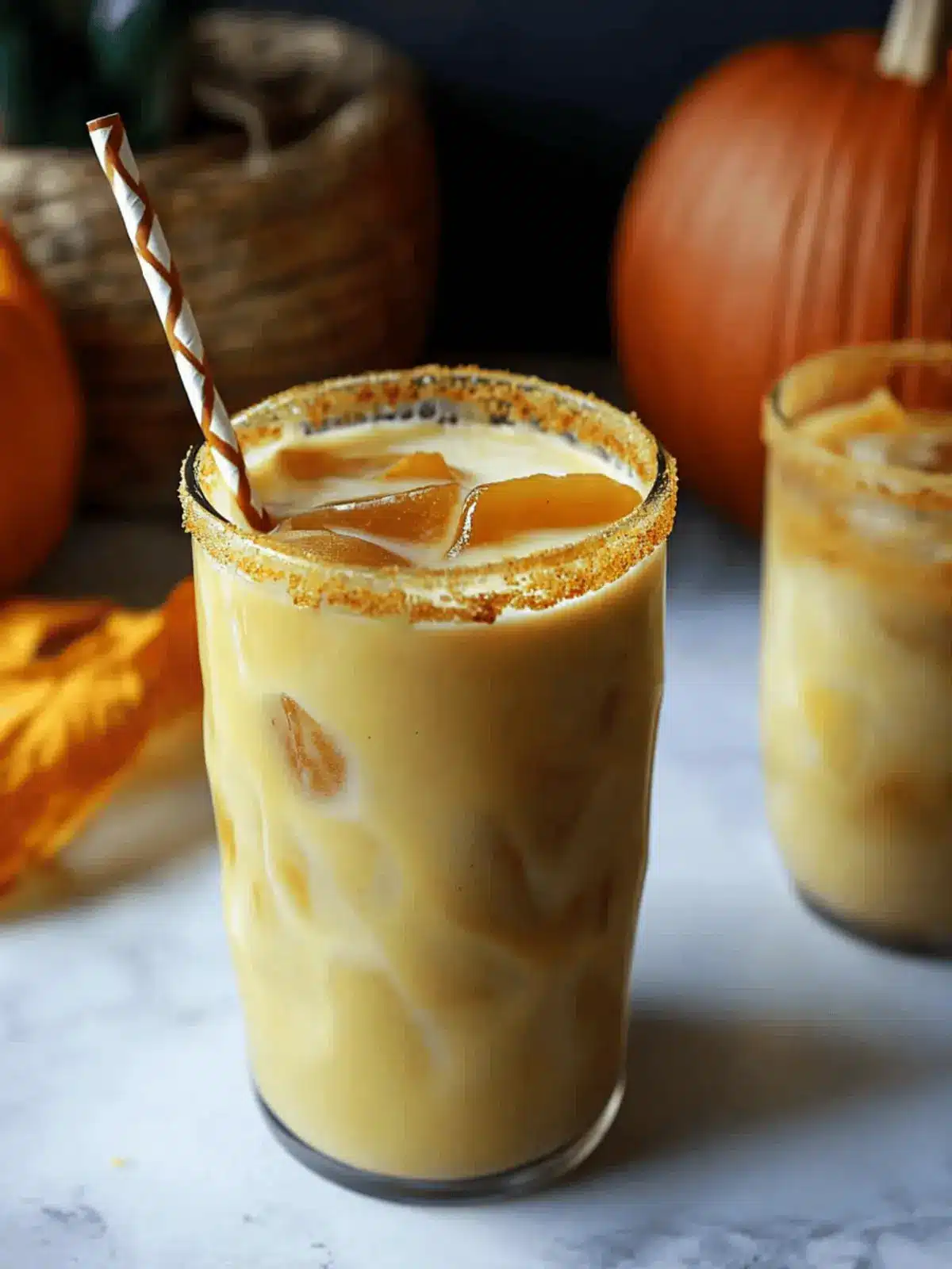 Pumpkin Sp-Iced Tea Horchata
