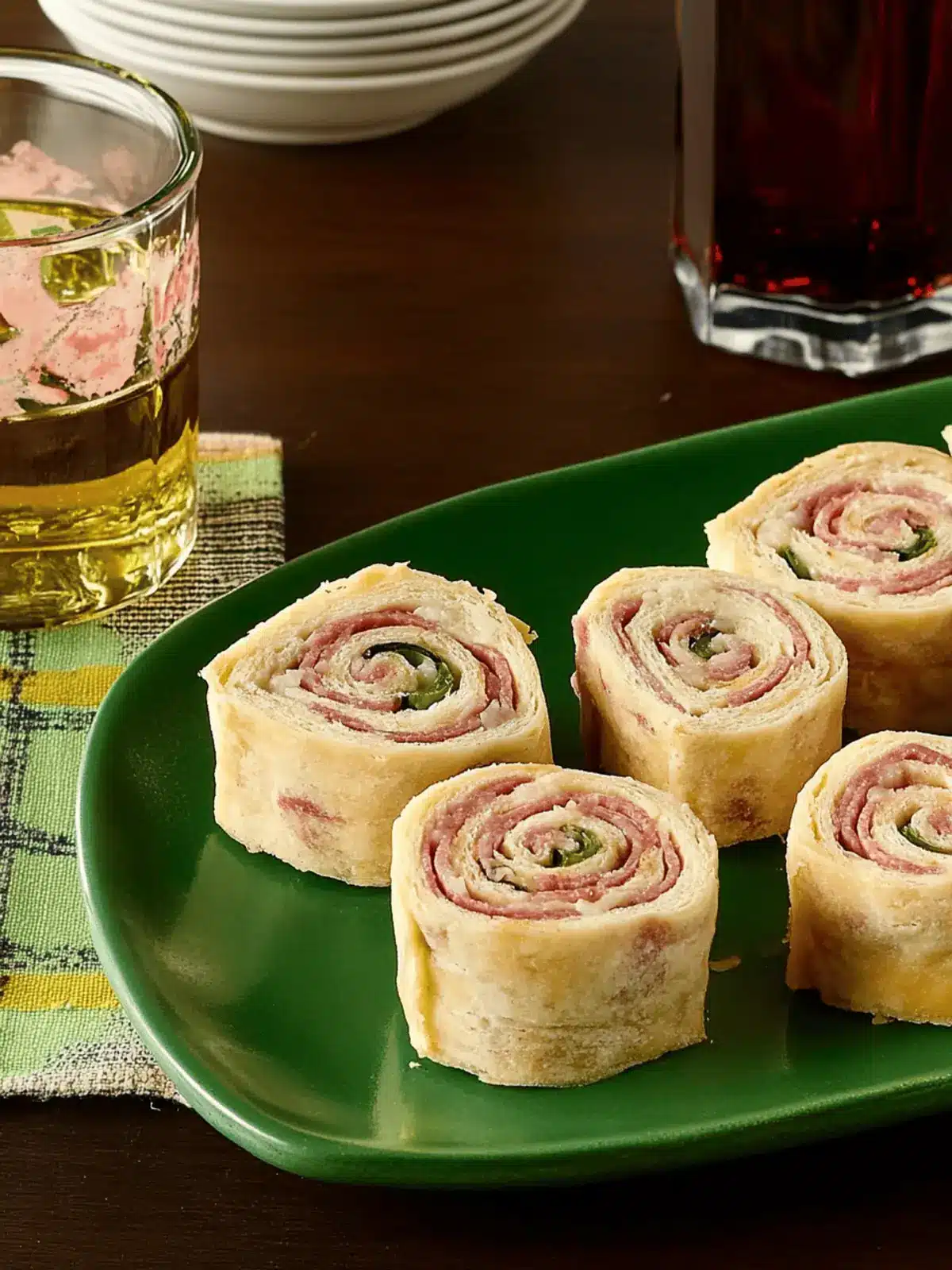 Muffuletta Pinwheels: Easy Appetizers for Any Celebration 4 Muffuletta Pinwheels