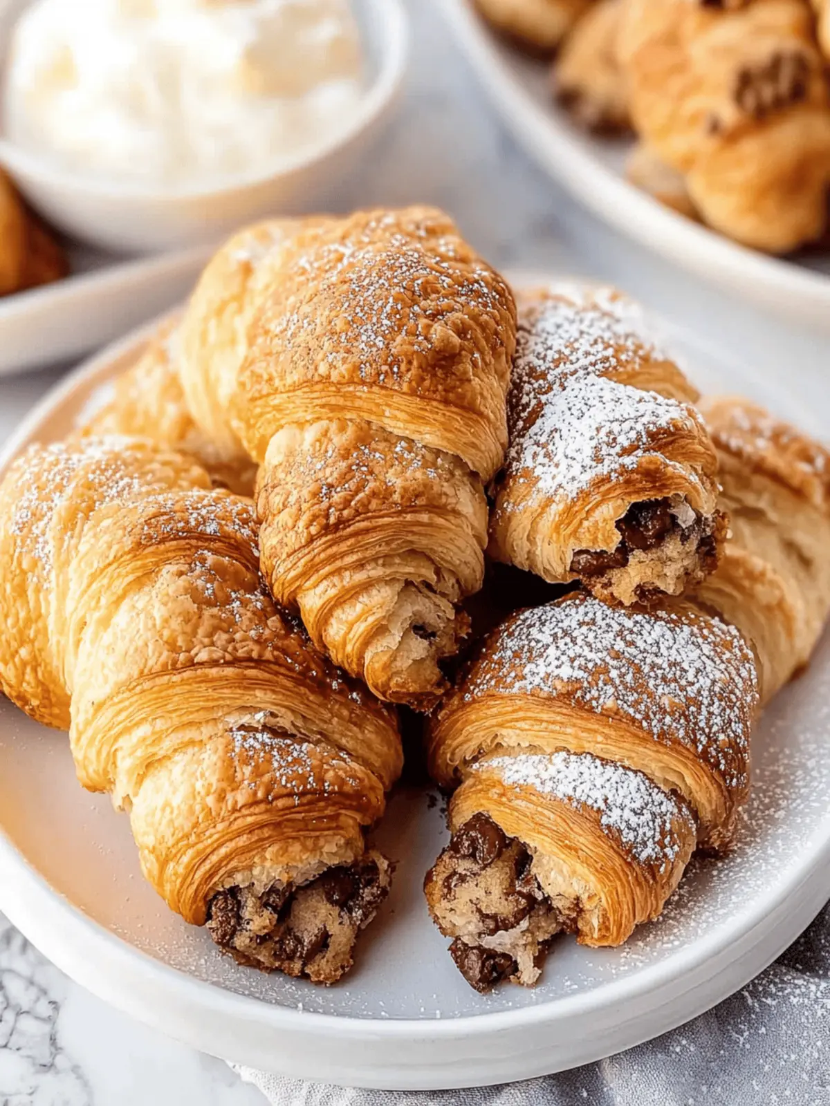 TikTok Cookie Croissants