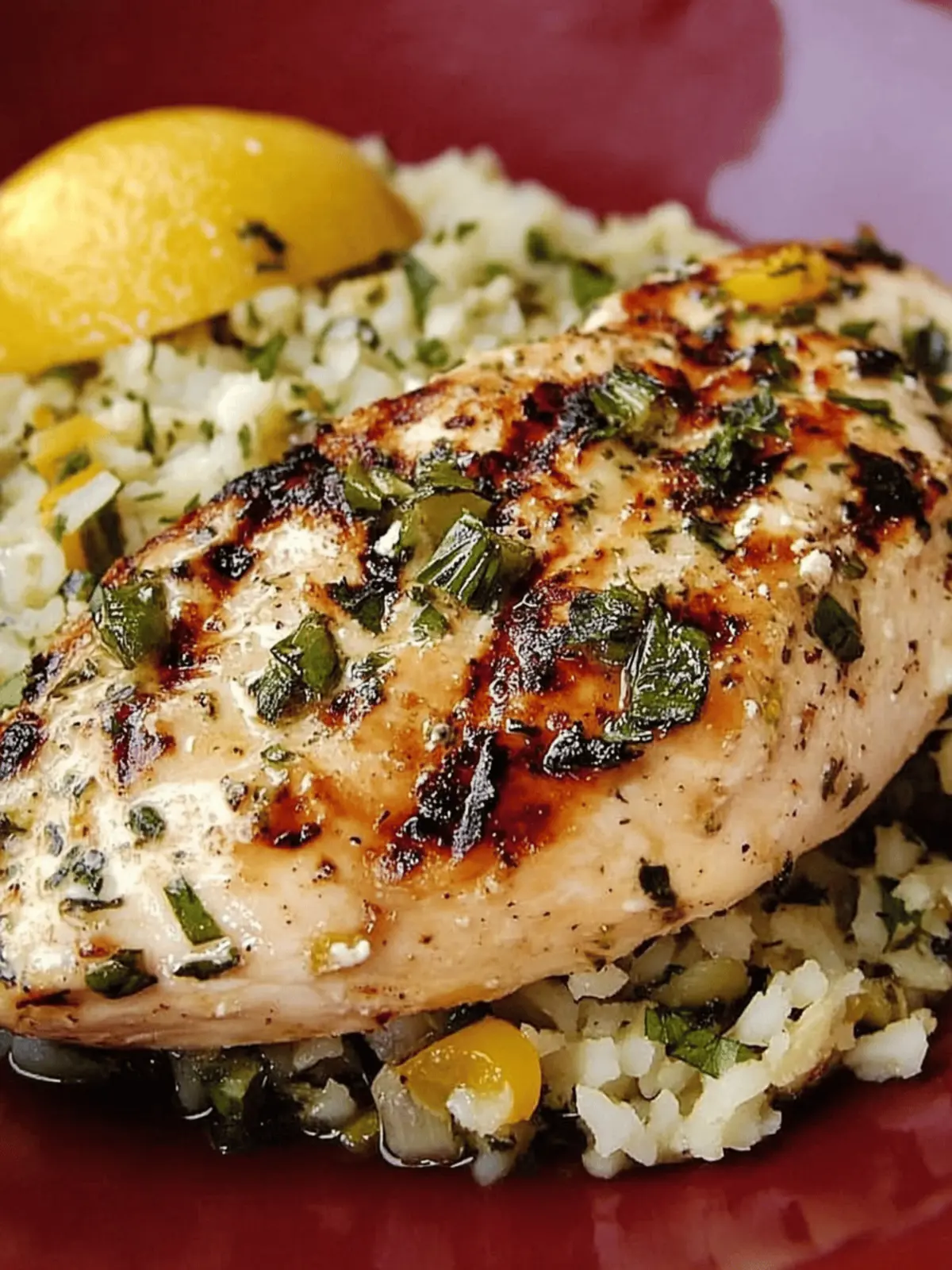 Greek Grilled Chicken Breasts