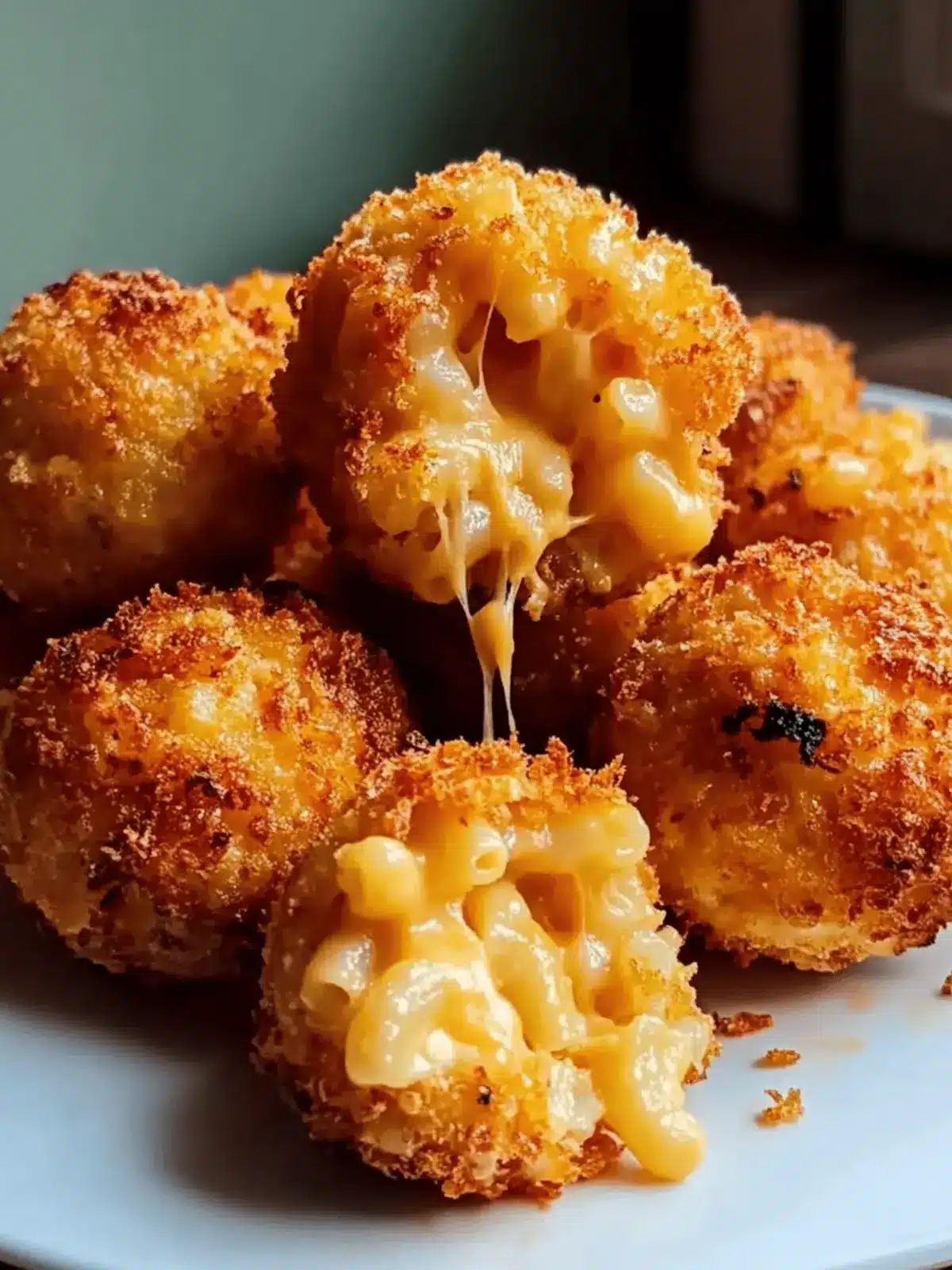Air Fryer Mac and Cheese Balls