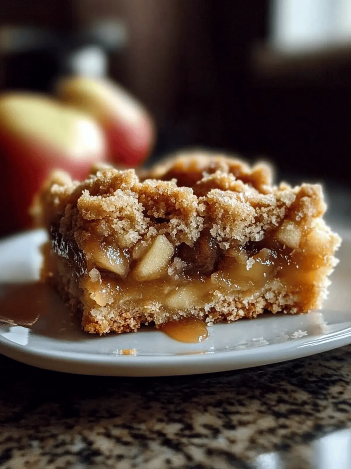 Salted Caramel Apple Crumble Bars That Scream Fall Comfort 4 Salted Caramel Apple Crumble Bars