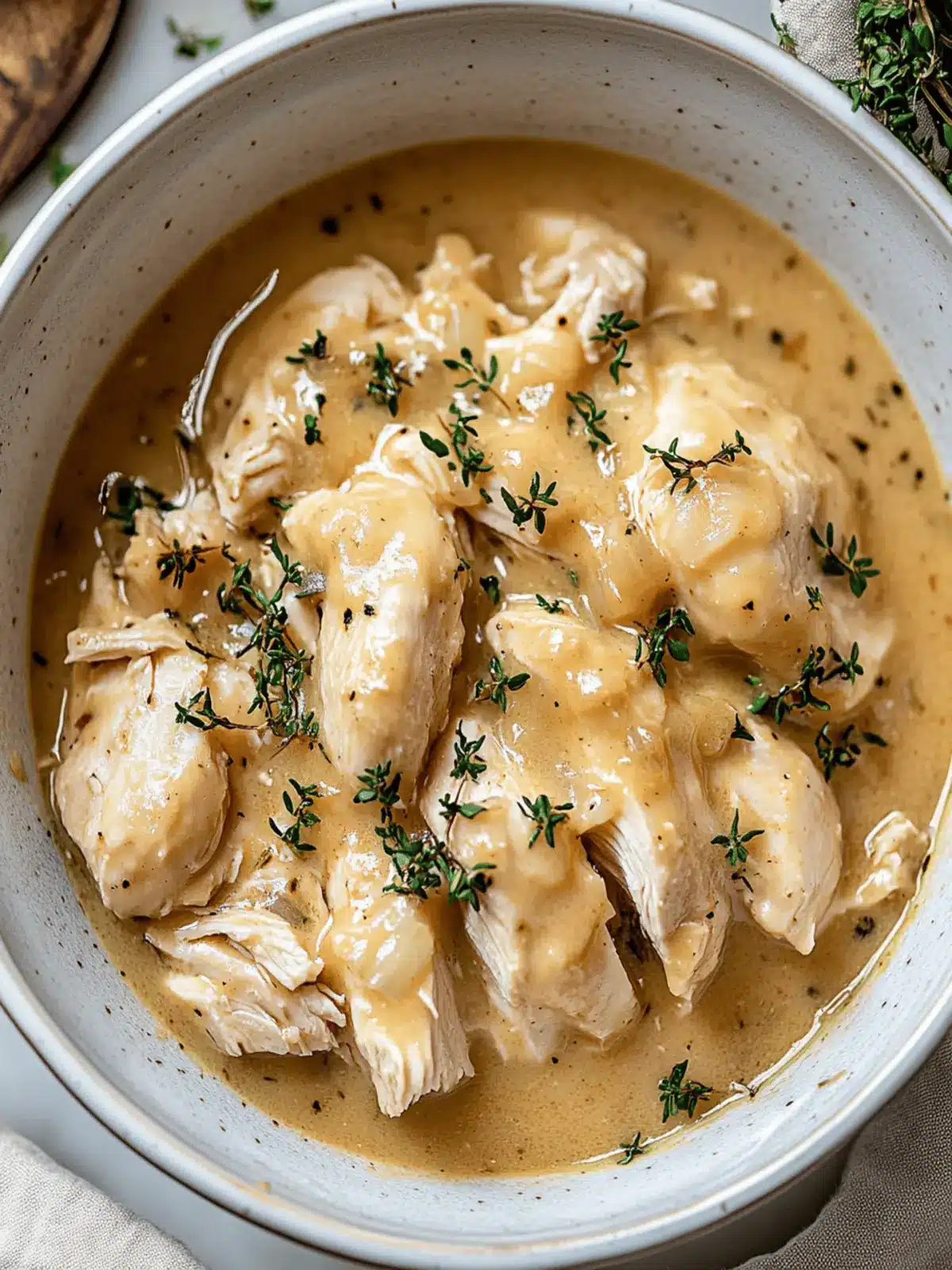 Easy Crockpot Chicken and Gravy for Cozy Weeknight Dinners 3 Easy Crockpot Chicken and Gravy