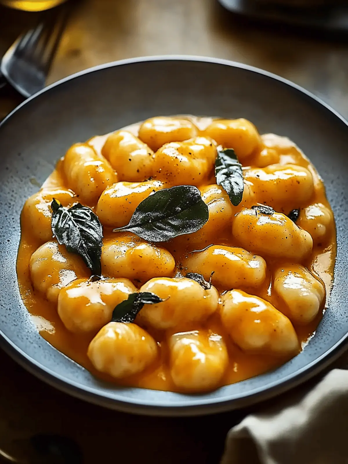 Creamy Pumpkin Gnocchi Delight: A Cozy Fall Comfort Dish 3 Creamy Pumpkin Gnocchi Delight