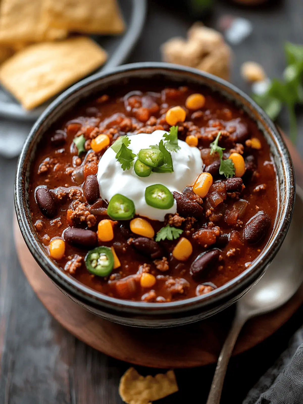 Crockpot Cowboy Chili