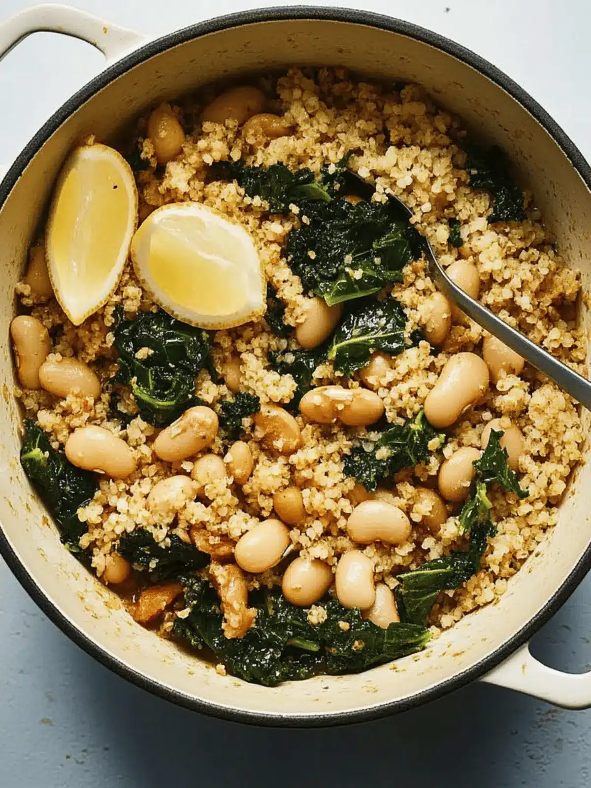 One-Pot Beans, Greens and Grains