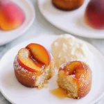 Peach Upside Down Mini Cakes