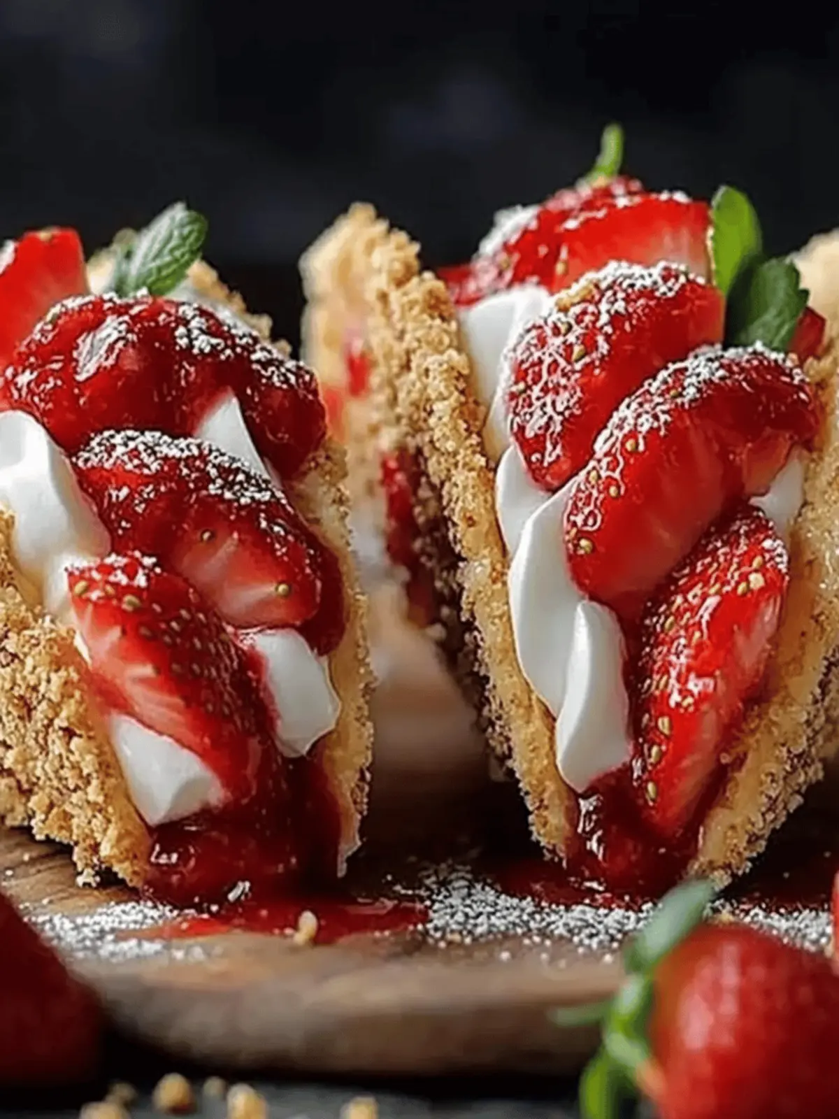 Irresistible Strawberry Crunch Cheesecake Tacos You’ll Adore 2 Strawberry Crunch Cheesecake Tacos
