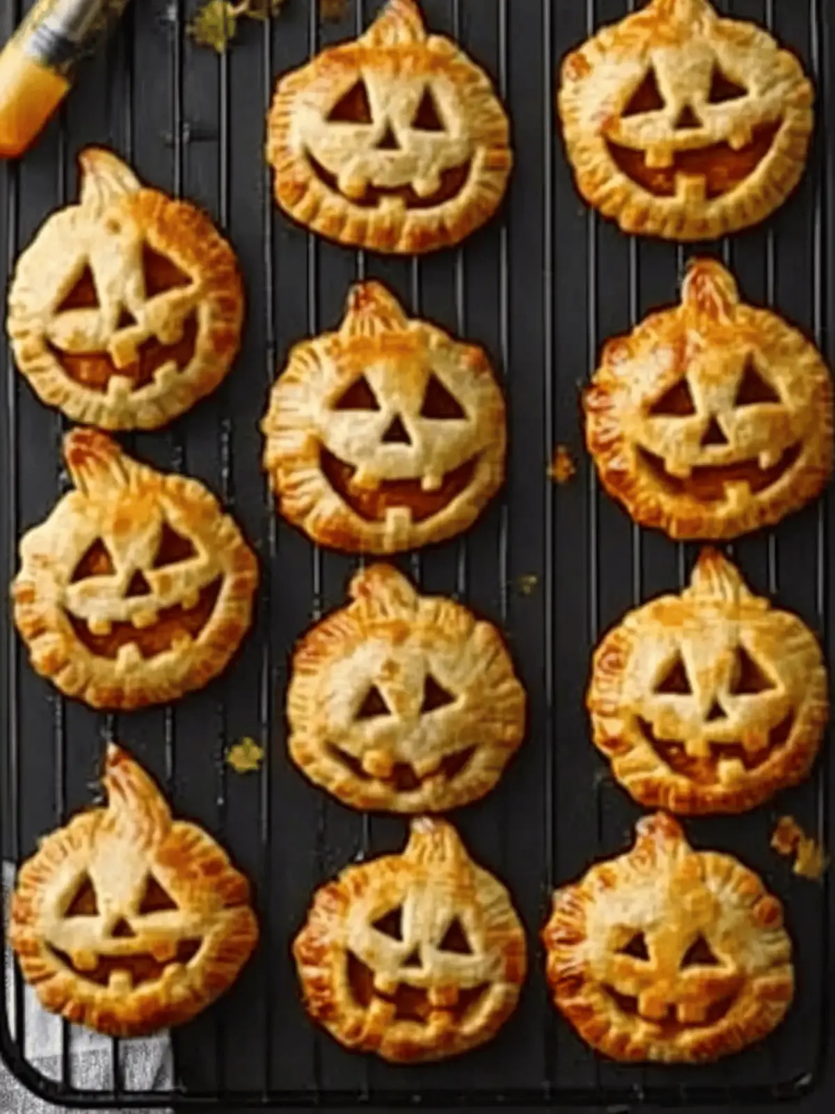 Jack-o’-Lantern Empanadas