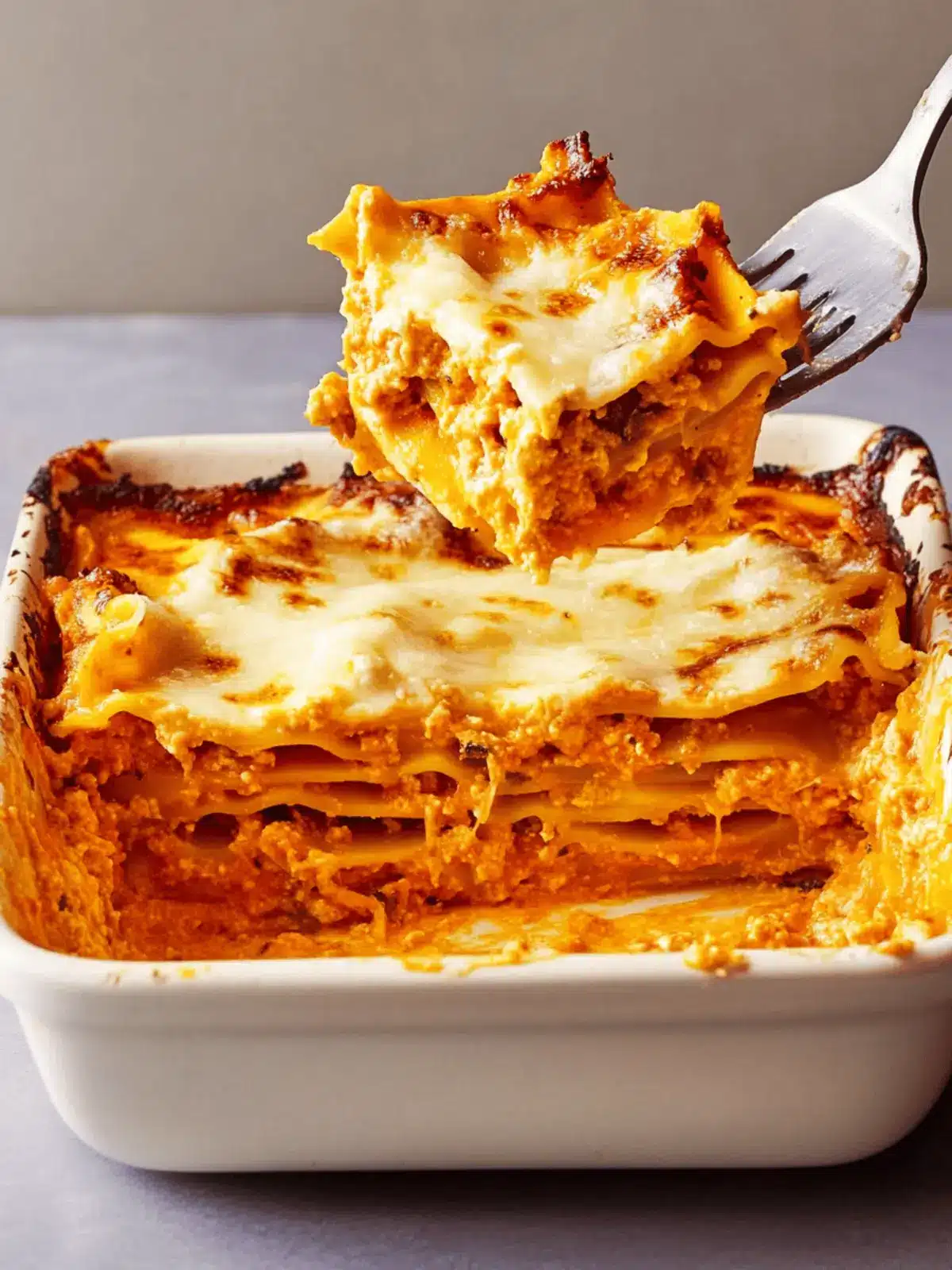 Pumpkin Lasagna