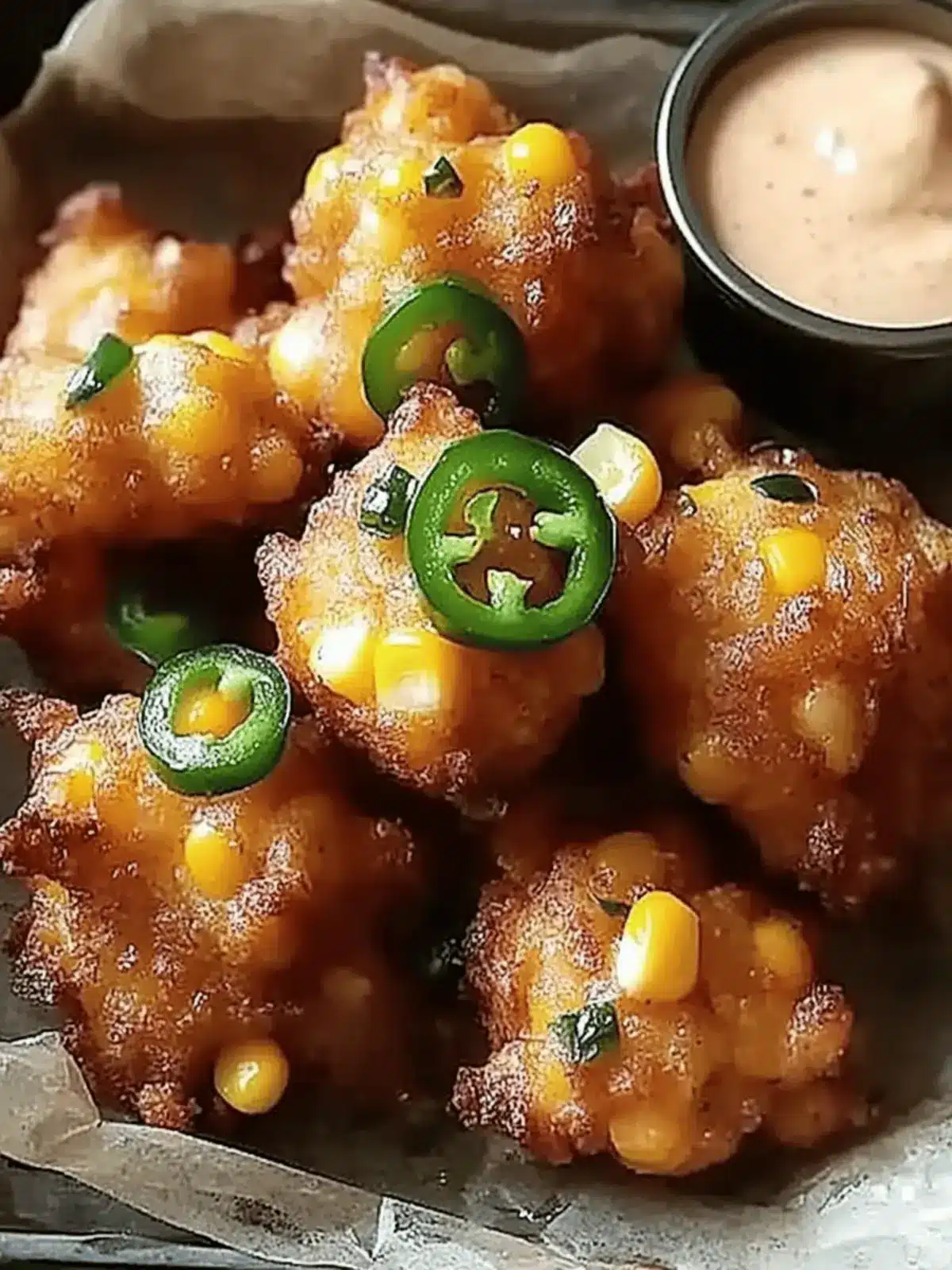 Crispy Jalapeño Corn Fritters for the Perfect Game Day Snack 2 Jalapeño Corn Fritters