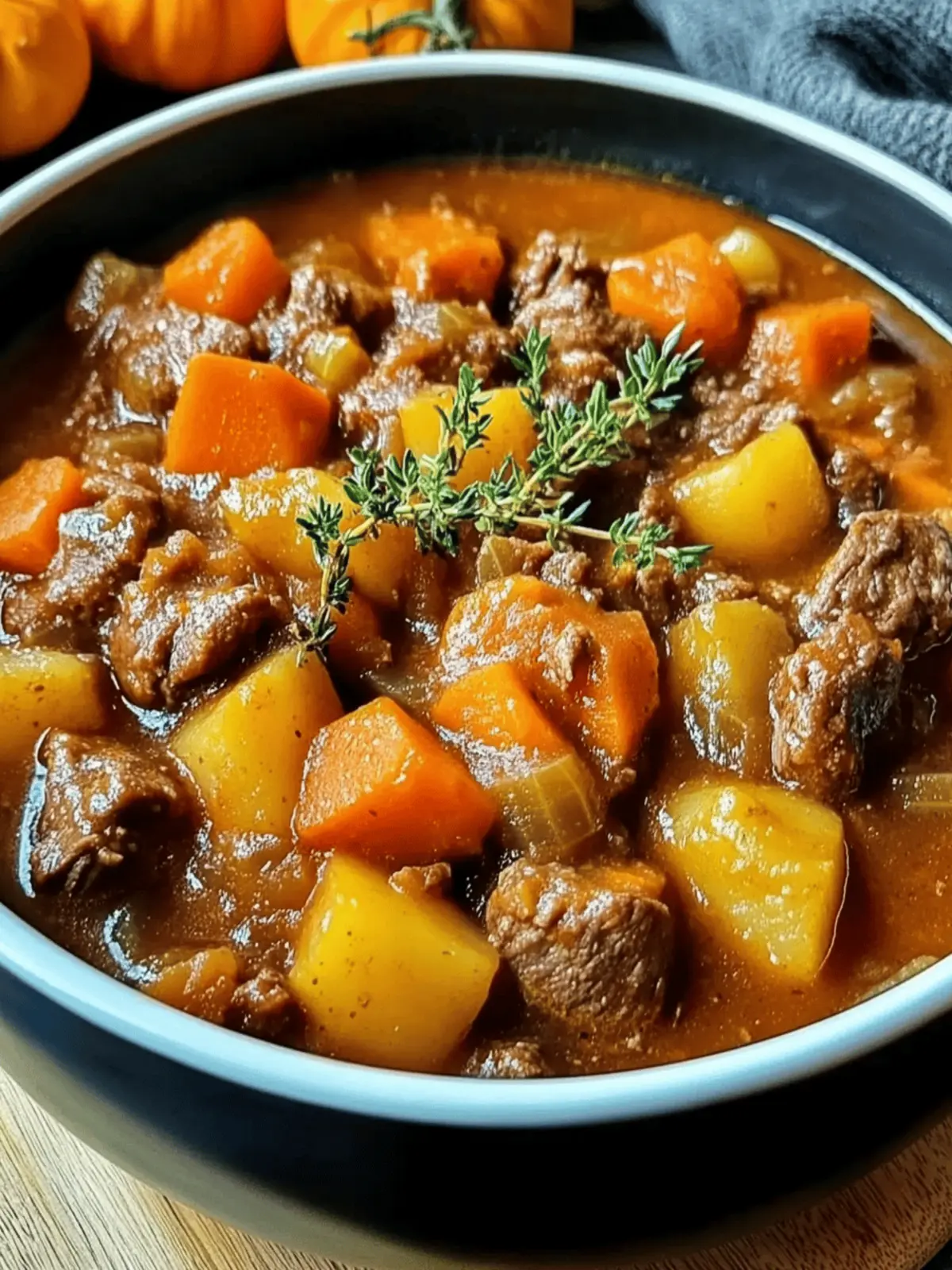 Autumn Harvest Beef Stew