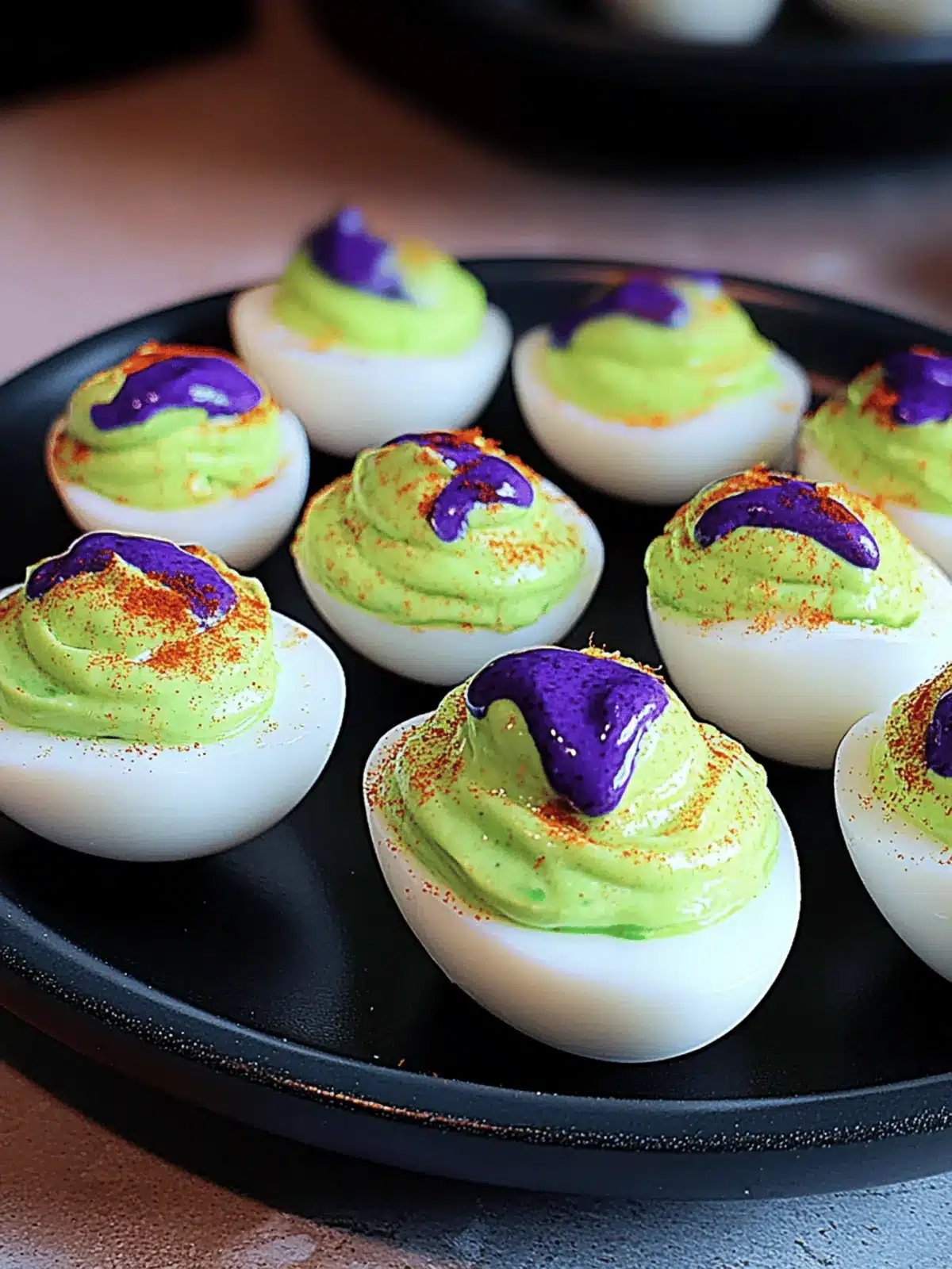 Spooky Halloween Deviled Eggs That Delight Everyone! 3 Halloween Deviled Eggs