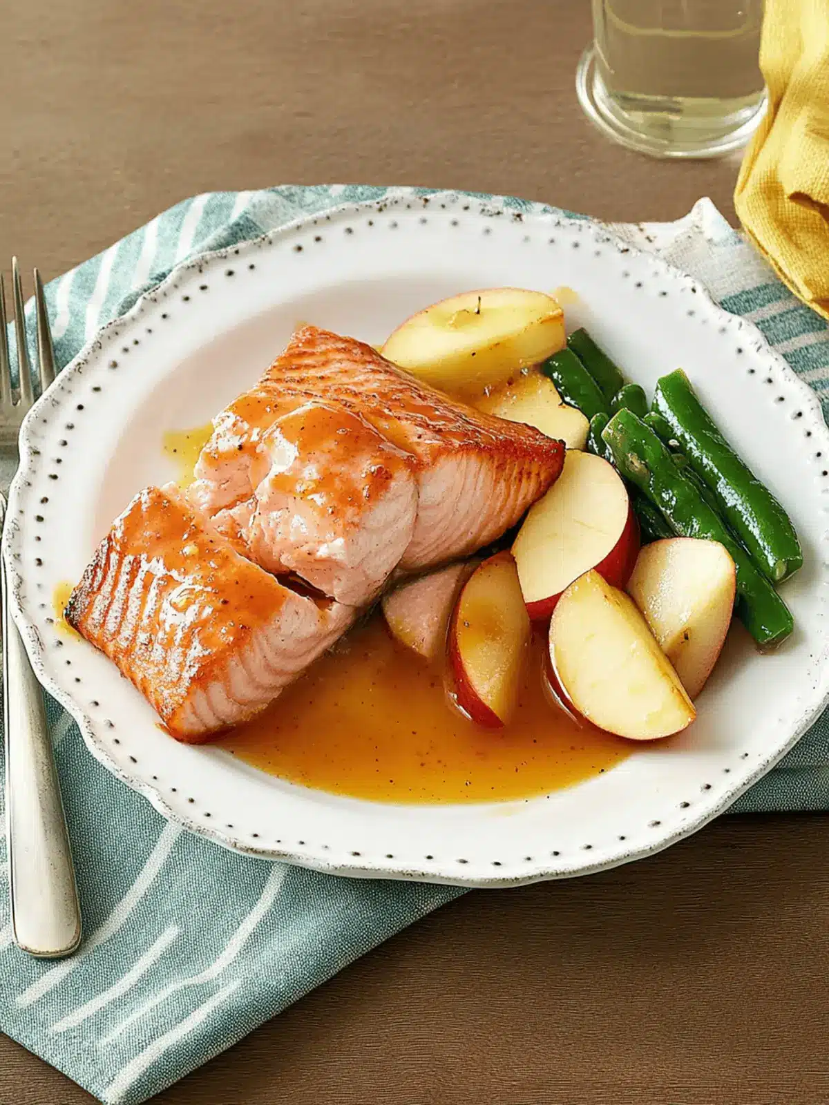 Apple Cider-Glazed Salmon