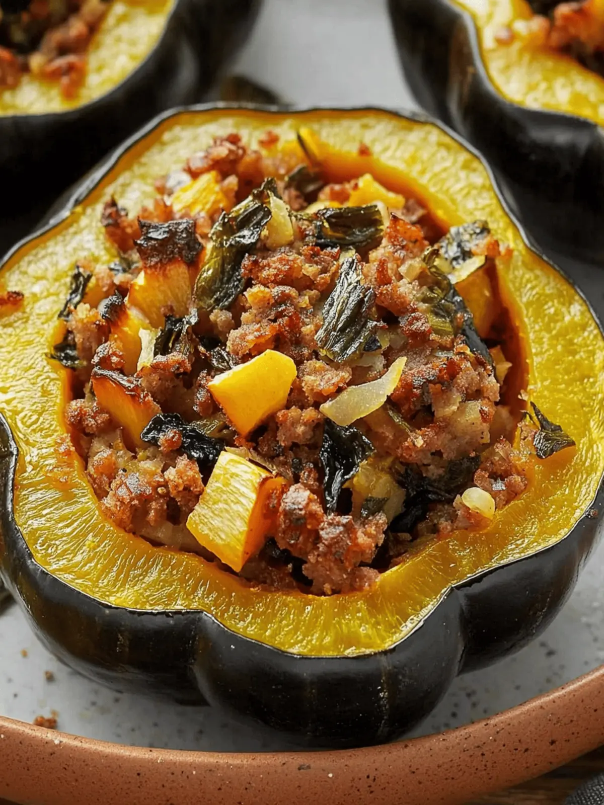 Stuffed Acorn Squash
