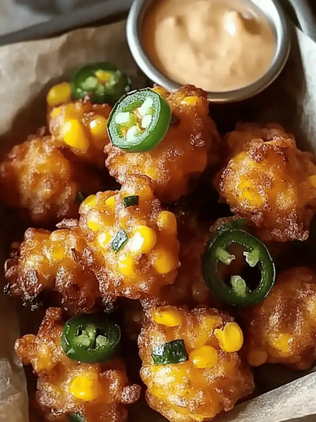 Jalapeño Corn Fritters