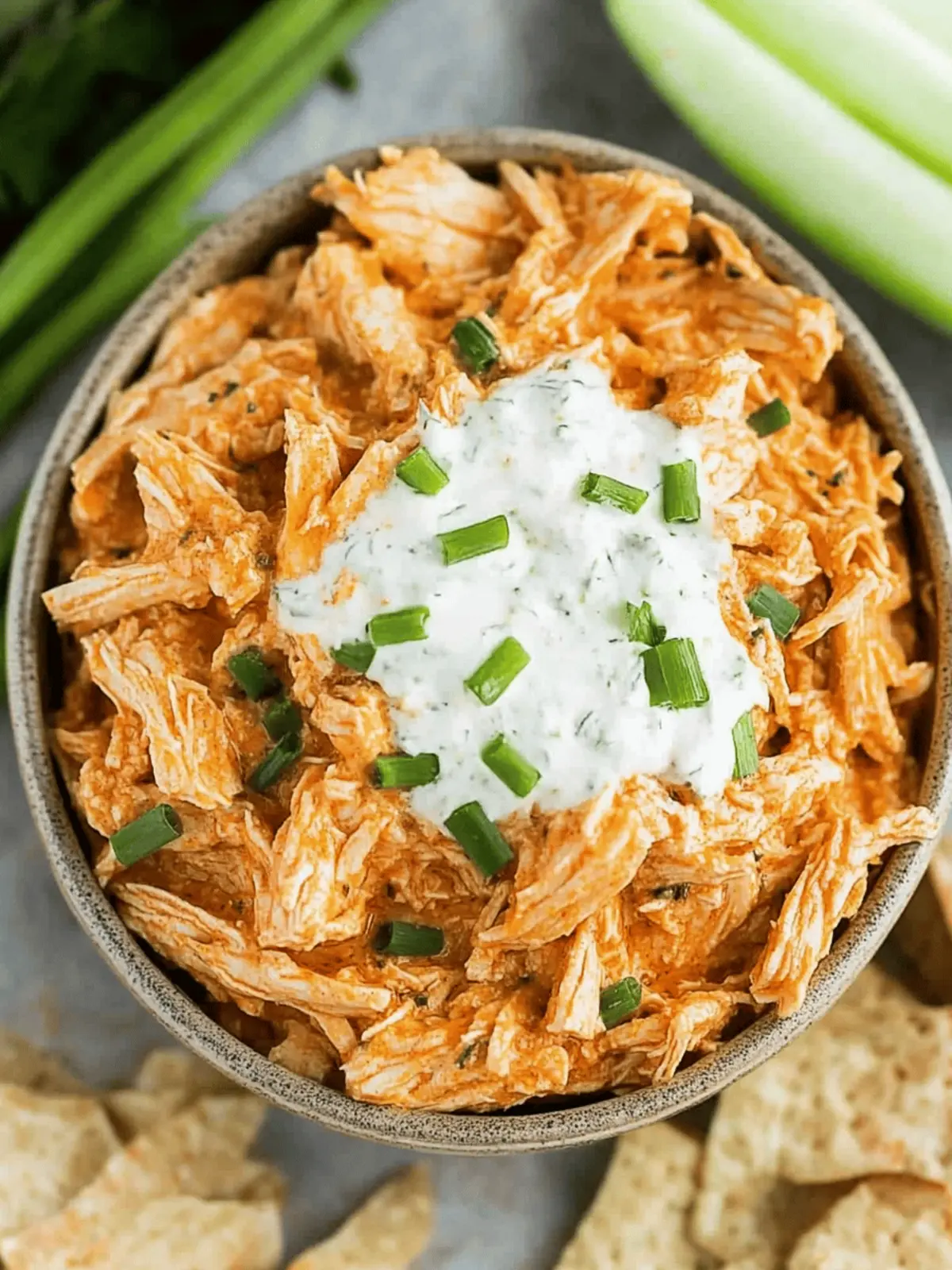 Dairy Free Buffalo Chicken Dip
