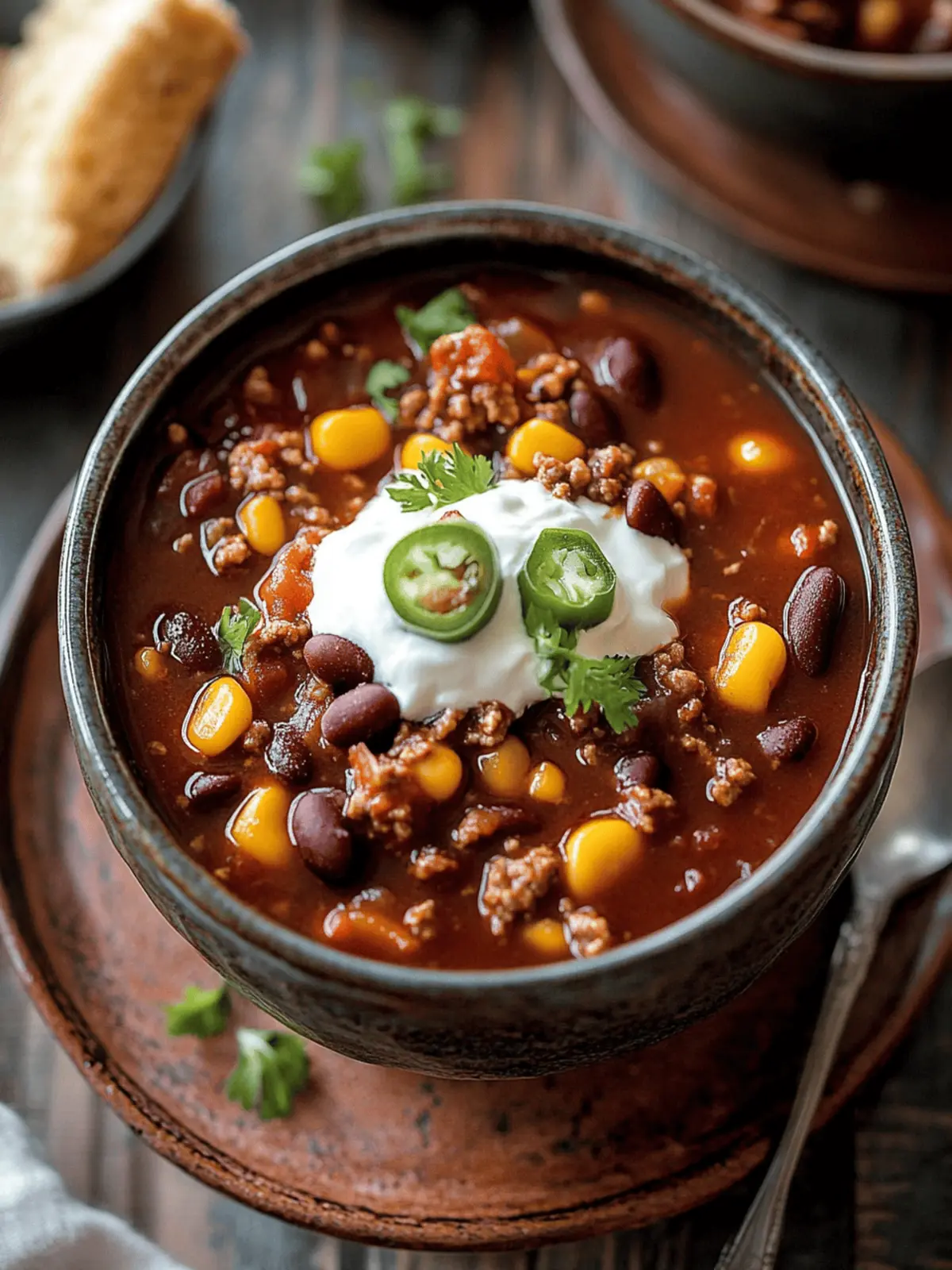 Crockpot Cowboy Chili