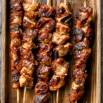 Grilled Thai Coconut Chicken Skewers