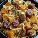 Autumn Sausage Pasta Squash